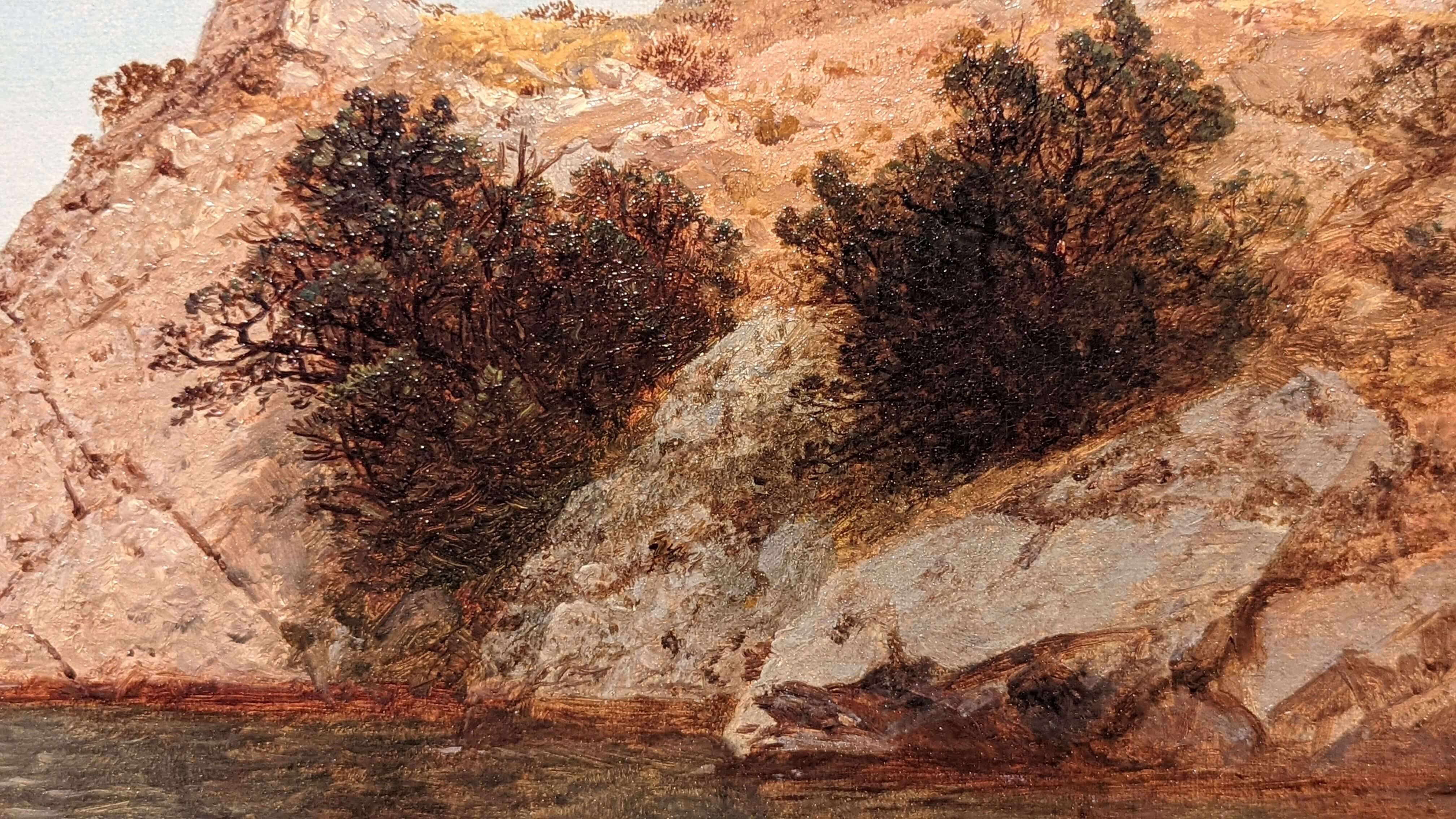 Quadro Su Tela Beacon Rock - 60x90cm Per Decorazione Casa