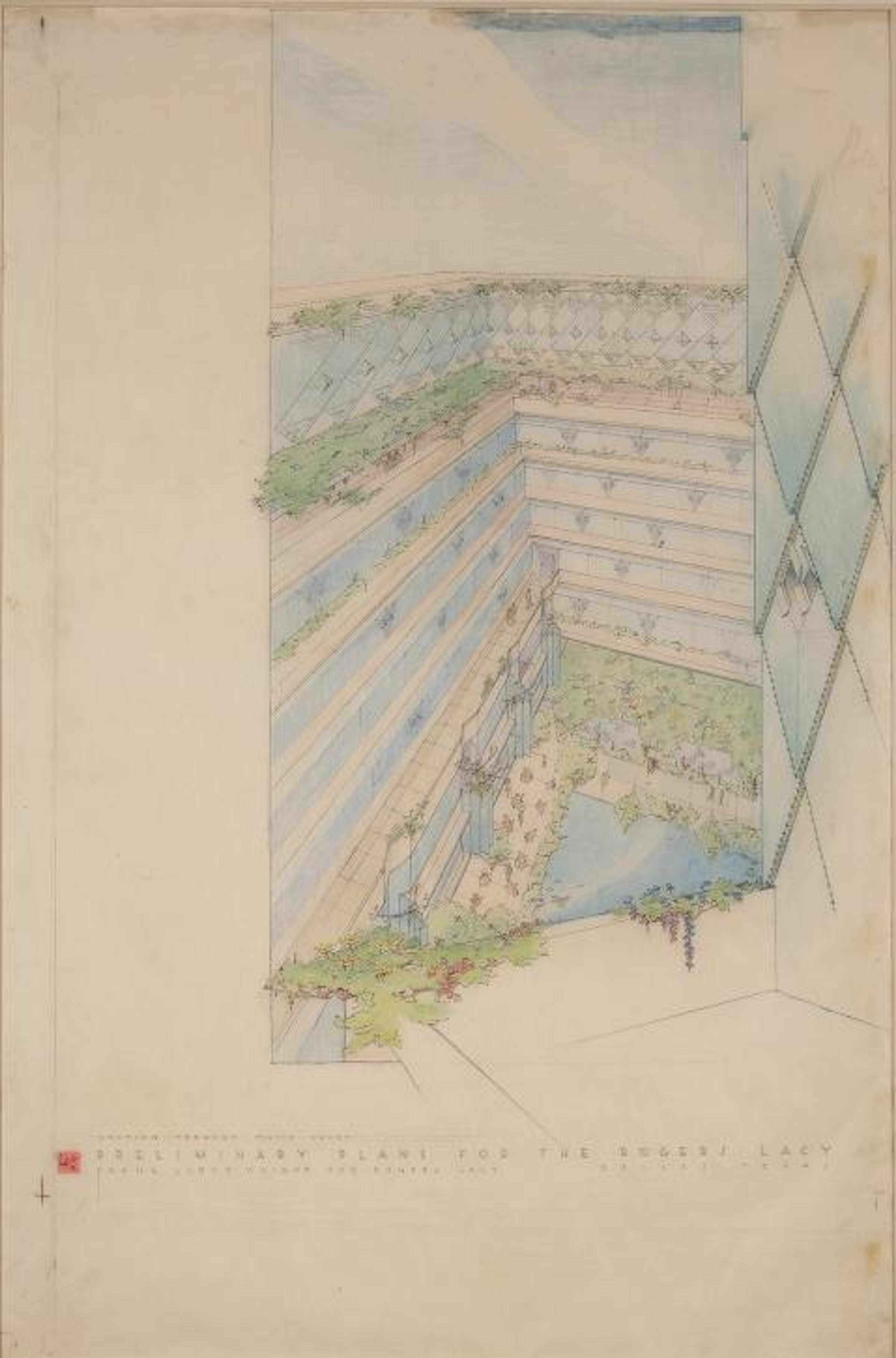 Frank Lloyd Wright  Architectural Drawings by Frank Lloyd Wright