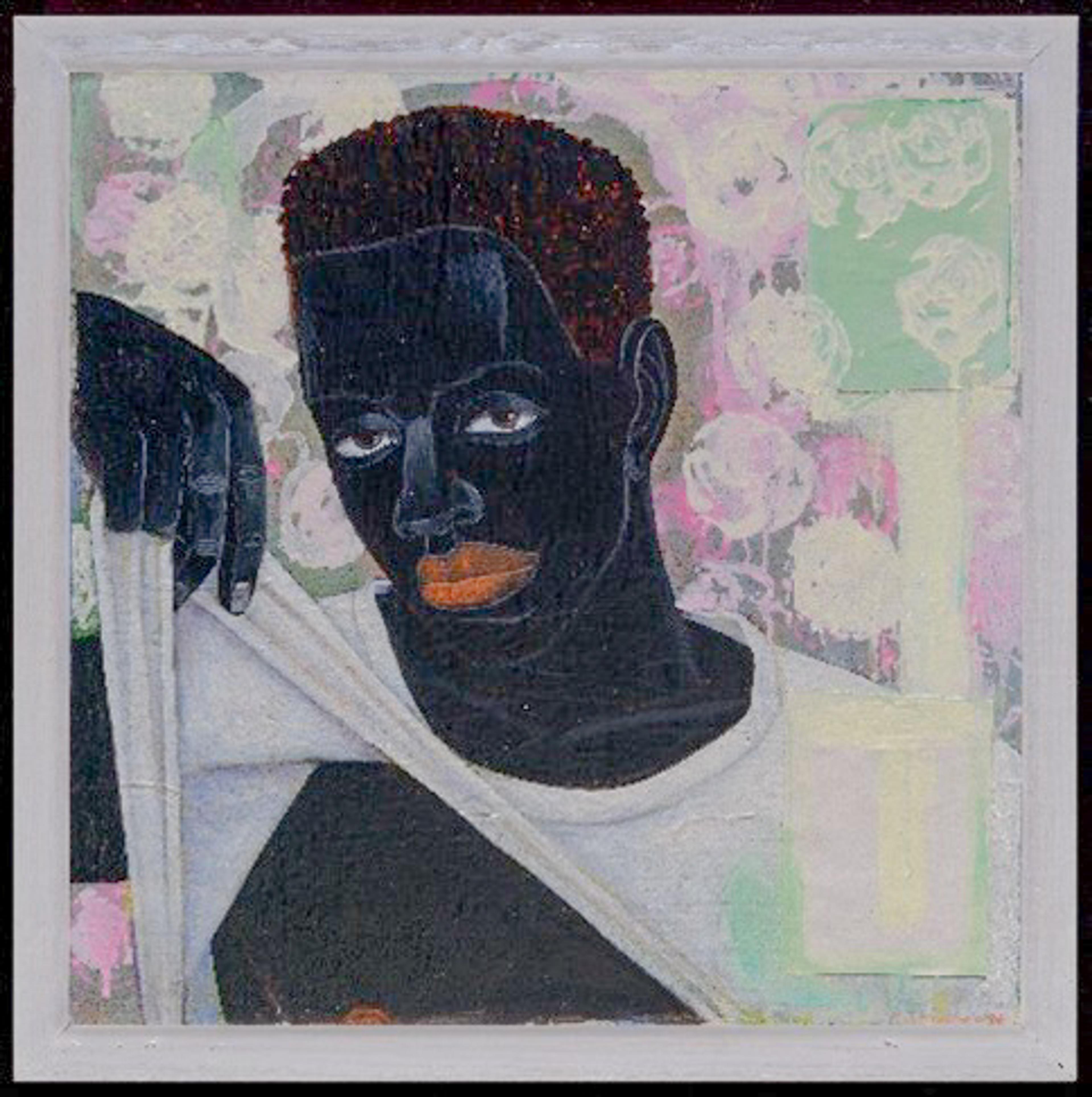 Kerry James Marshall (b. 1955), Supermodel, 1994, Acrylic and collage on canvas, Museum of Fine Arts, Boston; The John Axelrod Collection—Frank B. Bemis Fund, Charles H. Bayley Fund, and the Heritage Fund for a Diverse Collection, 2011.1825, Image courtesy of the artist and Jack Shainman Gallery, New York