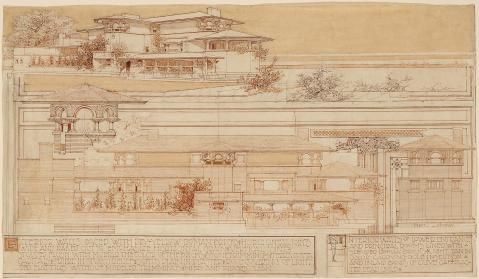 フランク・ロイド・ライト Frank Lloyd Wright Drawings Frank Lloyd Wright Drawings | フランク・ロイド・ライト