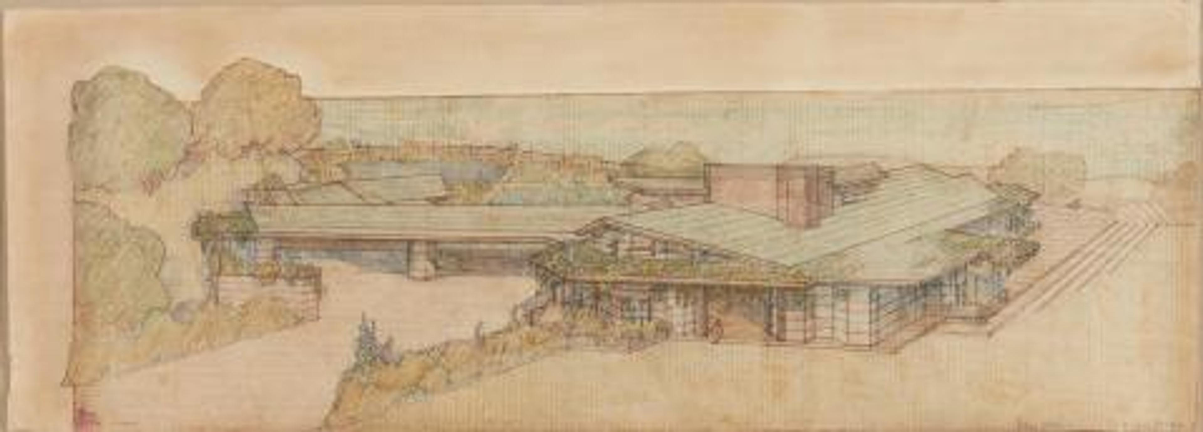 Frank Lloyd Wright  Architectural Drawings by Frank Lloyd Wright