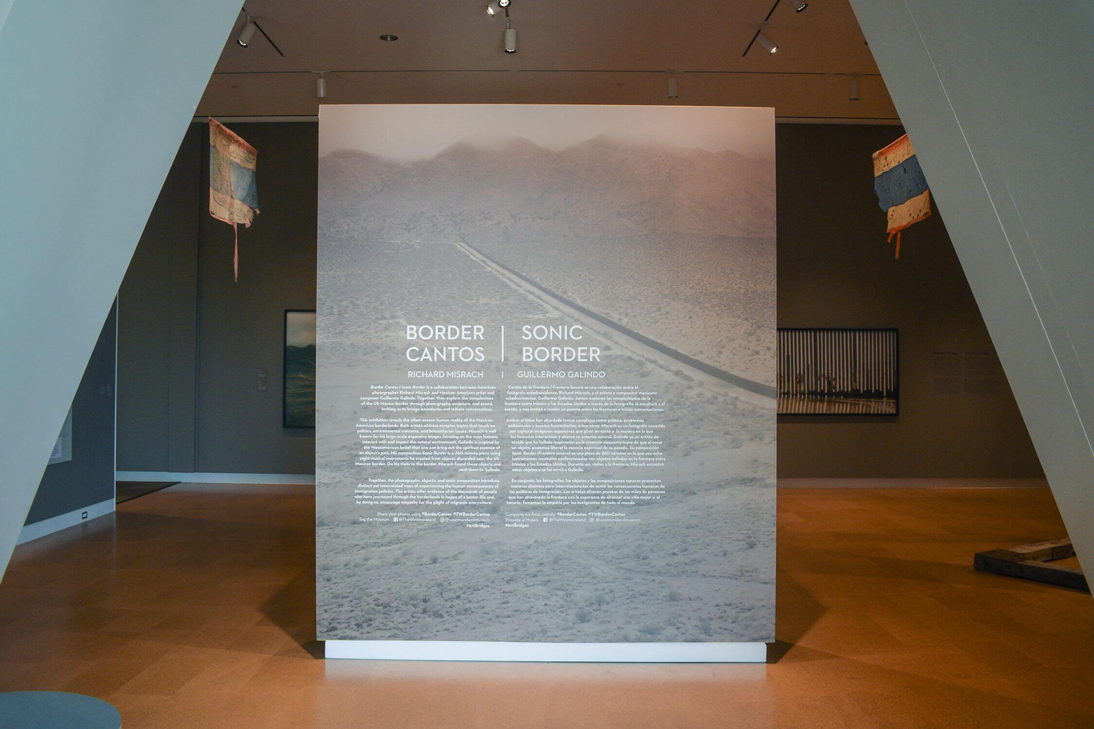 Border Cantos Sonic Border at the Westmoreland Museum of Art