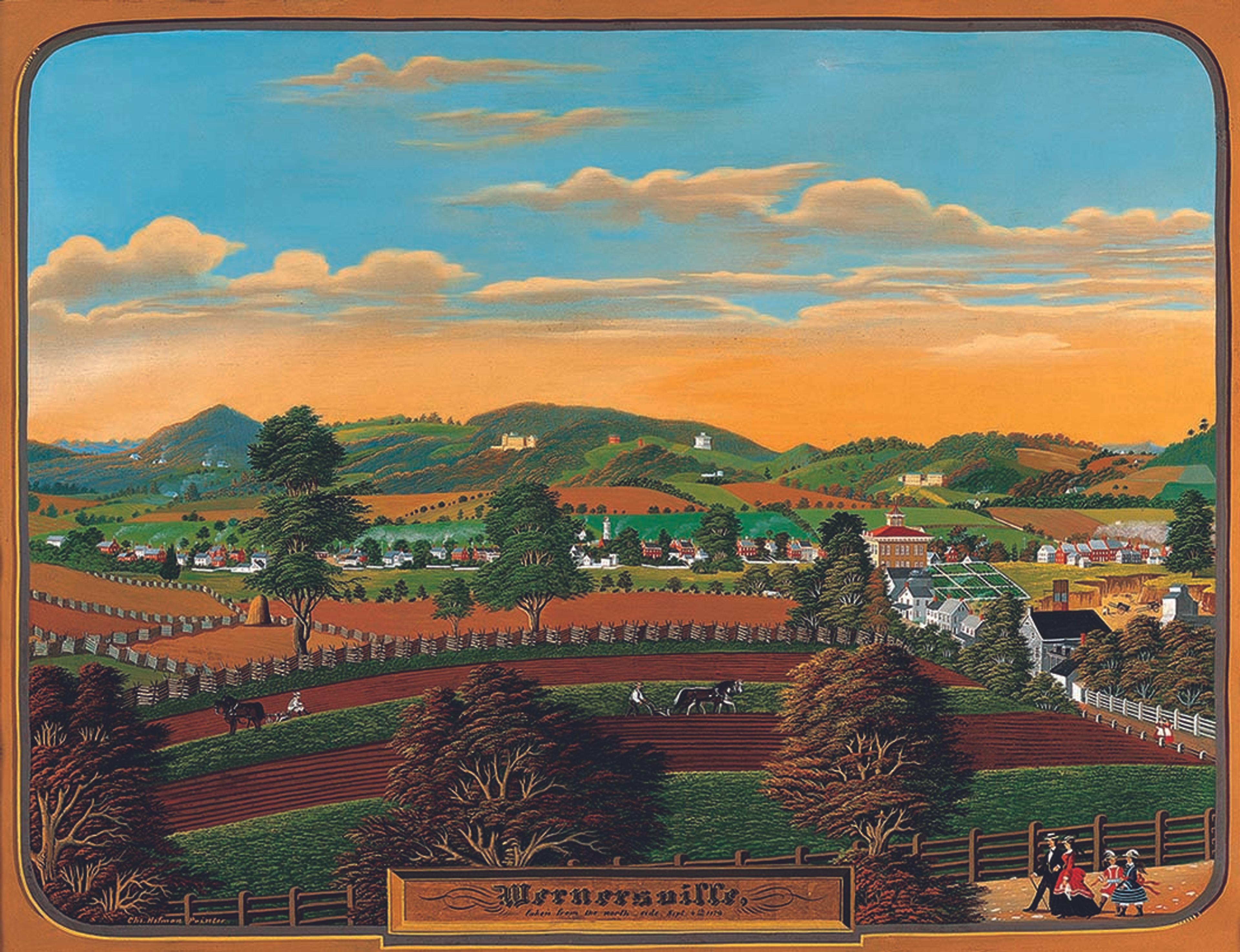 Charles C. Hofmann Wernersville Taken from the North Side CLP AFAM
