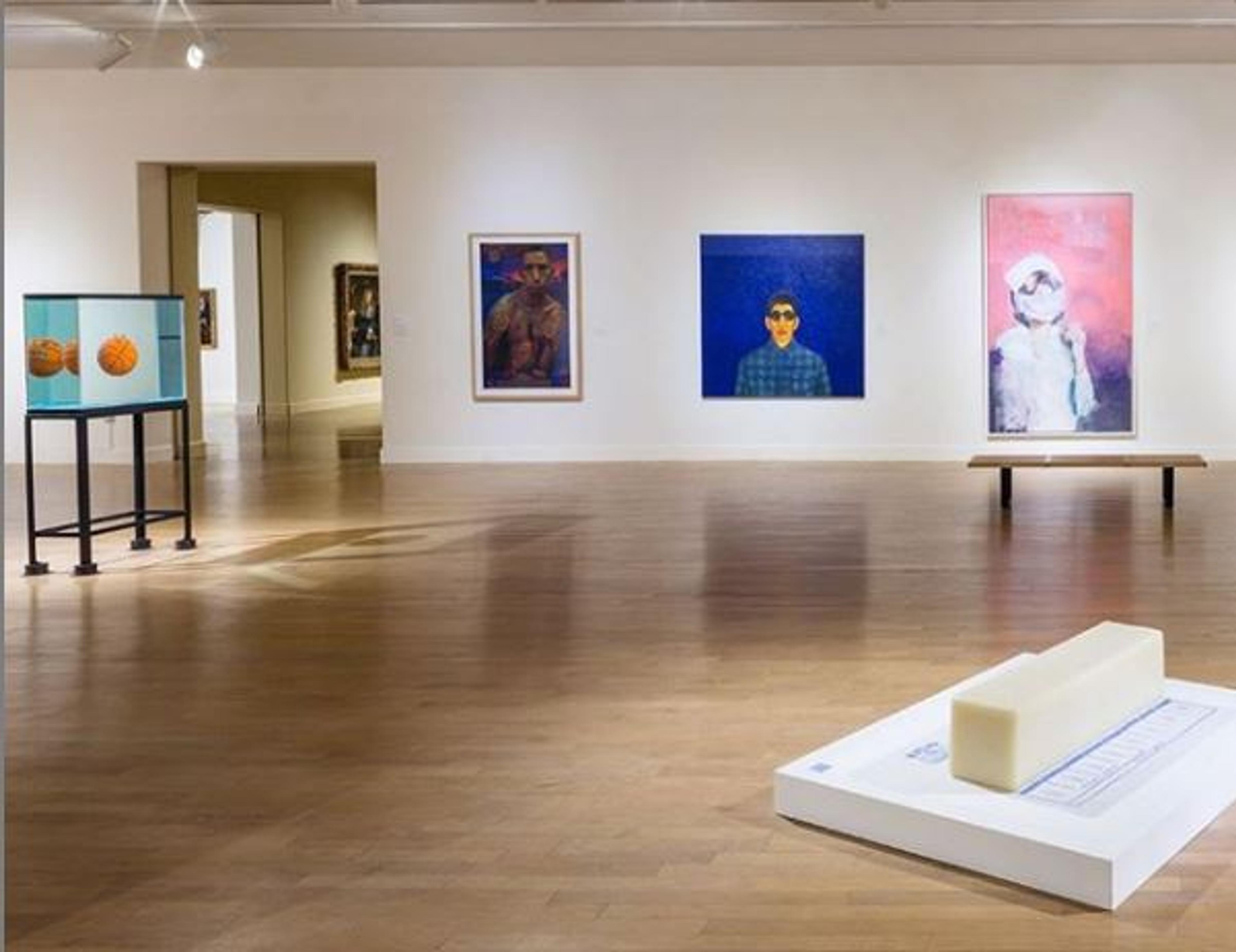 Koons Goober and Prince installation shot at El Paso Museum of Art