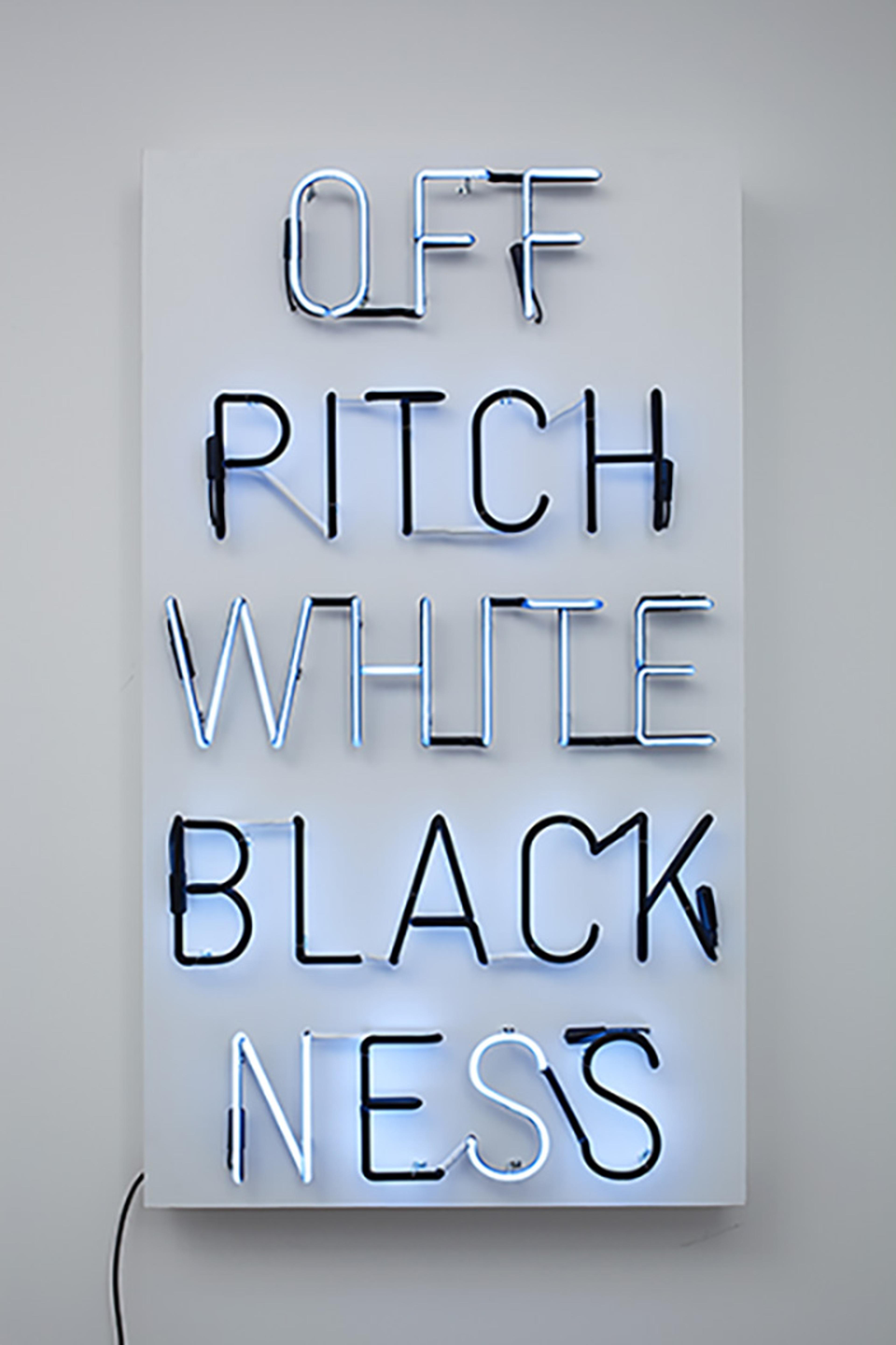 Hank Willis Thomas  Pitch Blackness / Off Whiteness