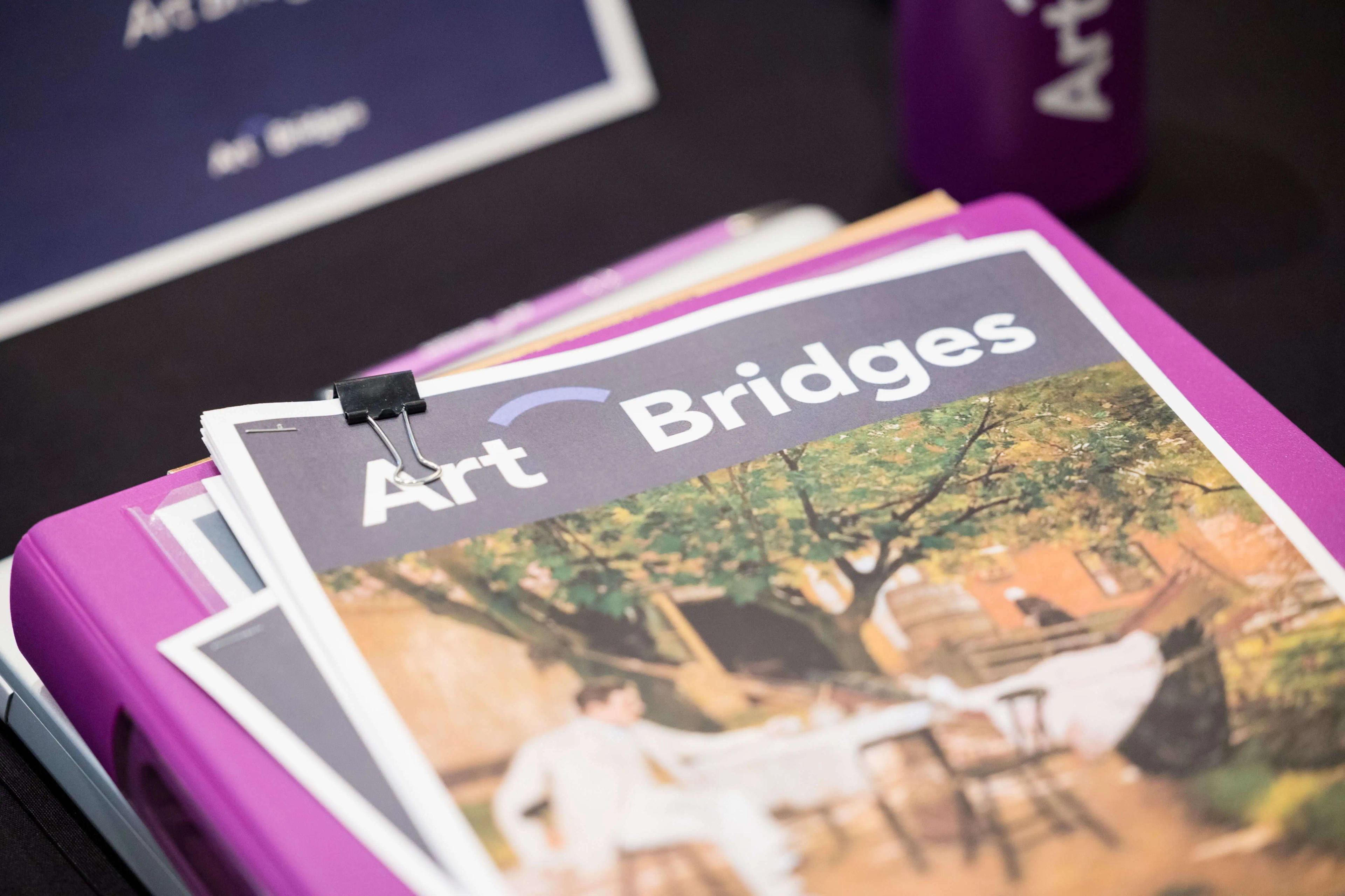 Art Bridges materials at a CLP Convening in April 2022