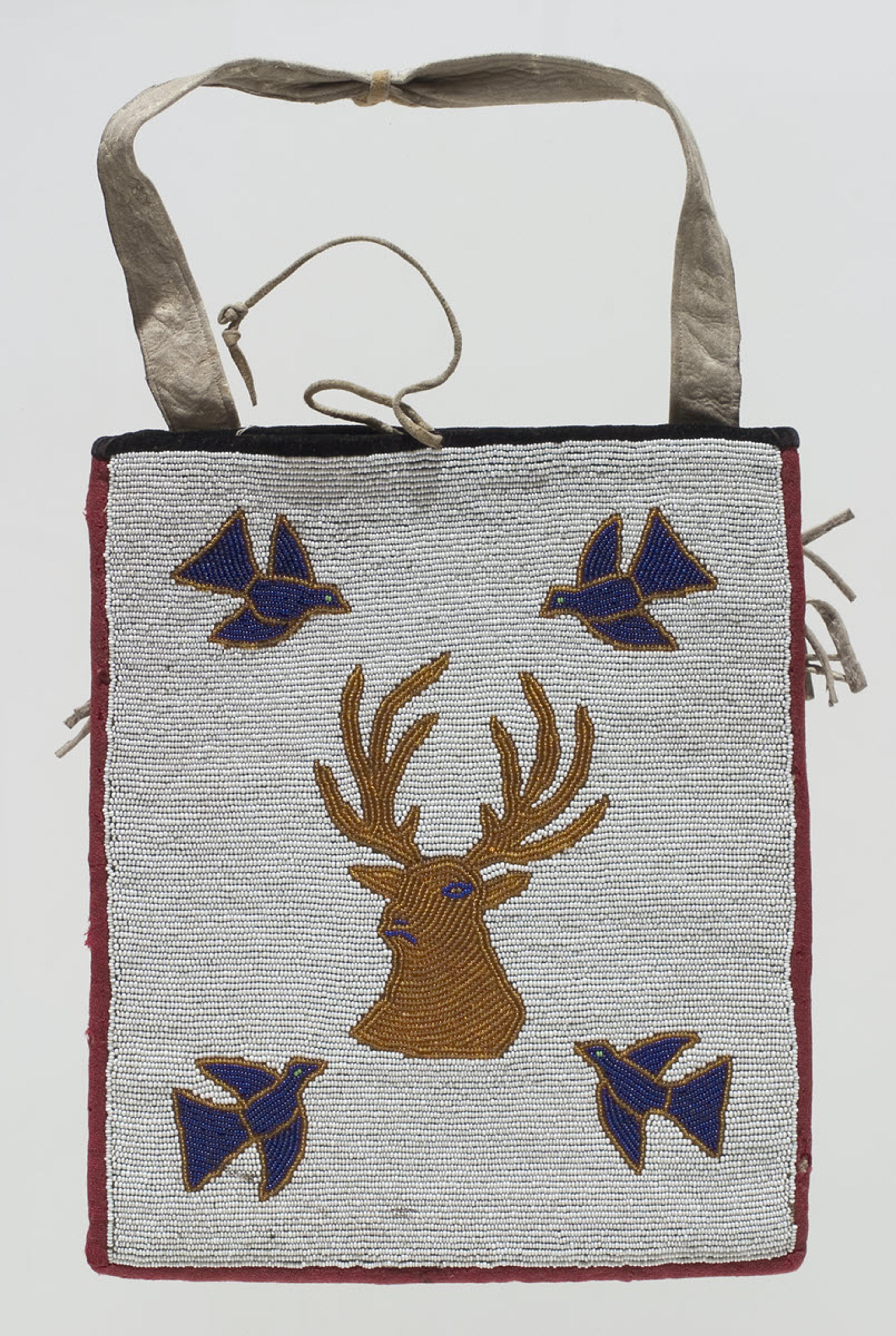 Woman's beaded bag, Interior Salish and Sahaptin