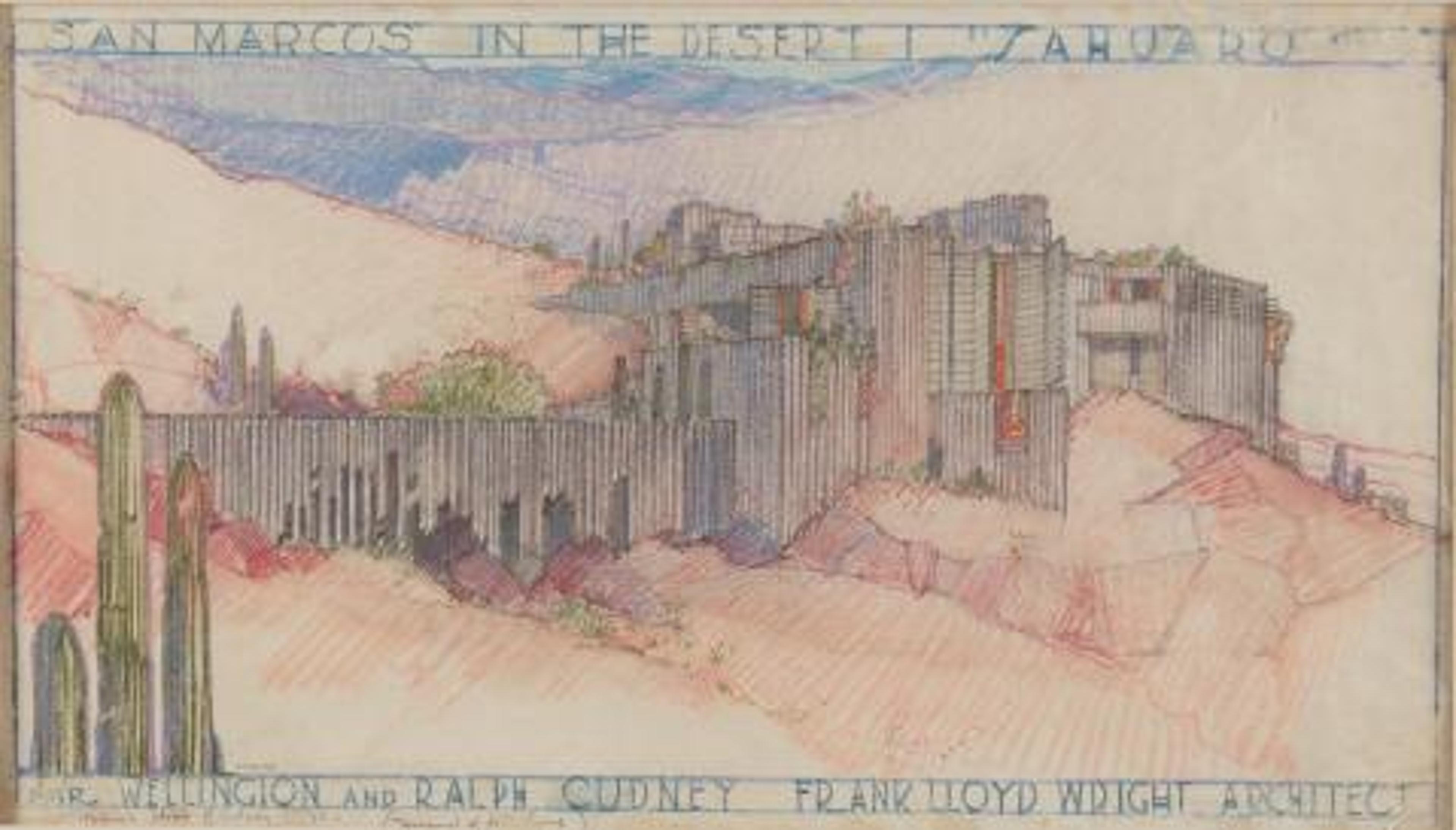 Frank Lloyd Wright  Architectural Drawings by Frank Lloyd Wright