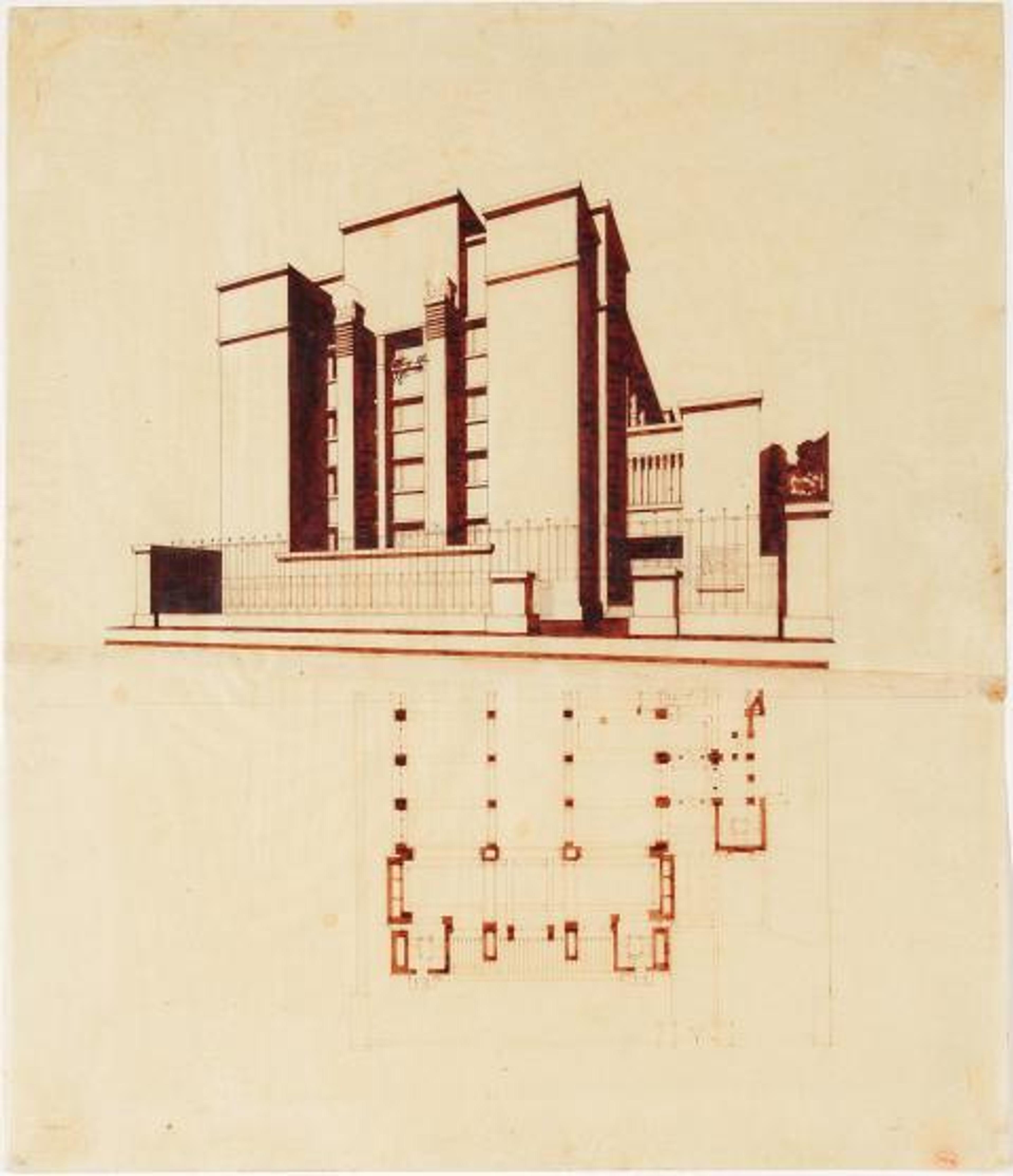 Frank Lloyd Wright  Architectural Drawings by Frank Lloyd Wright