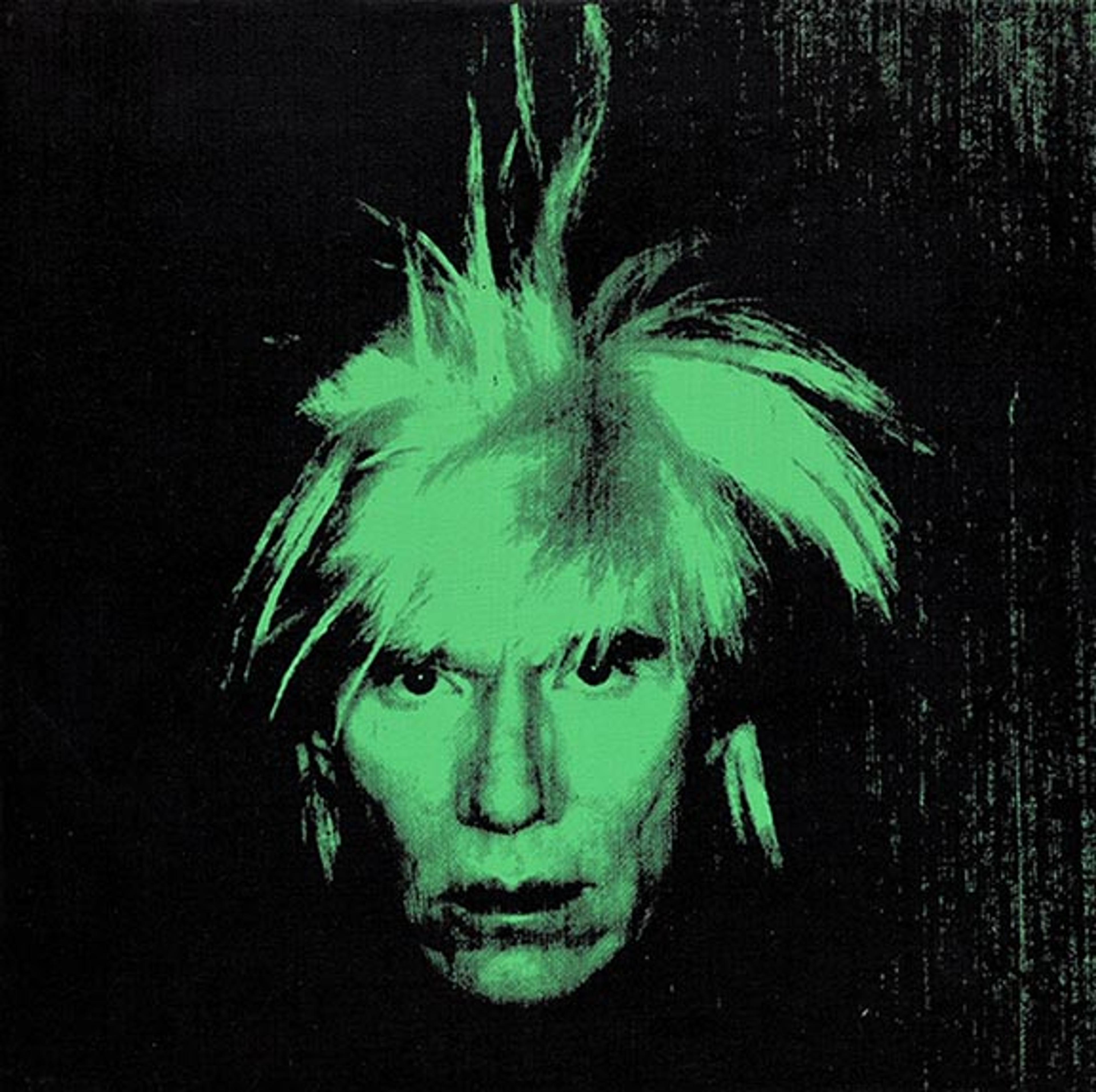 Andy Warhol  Self-Portrait (Fright Wig)