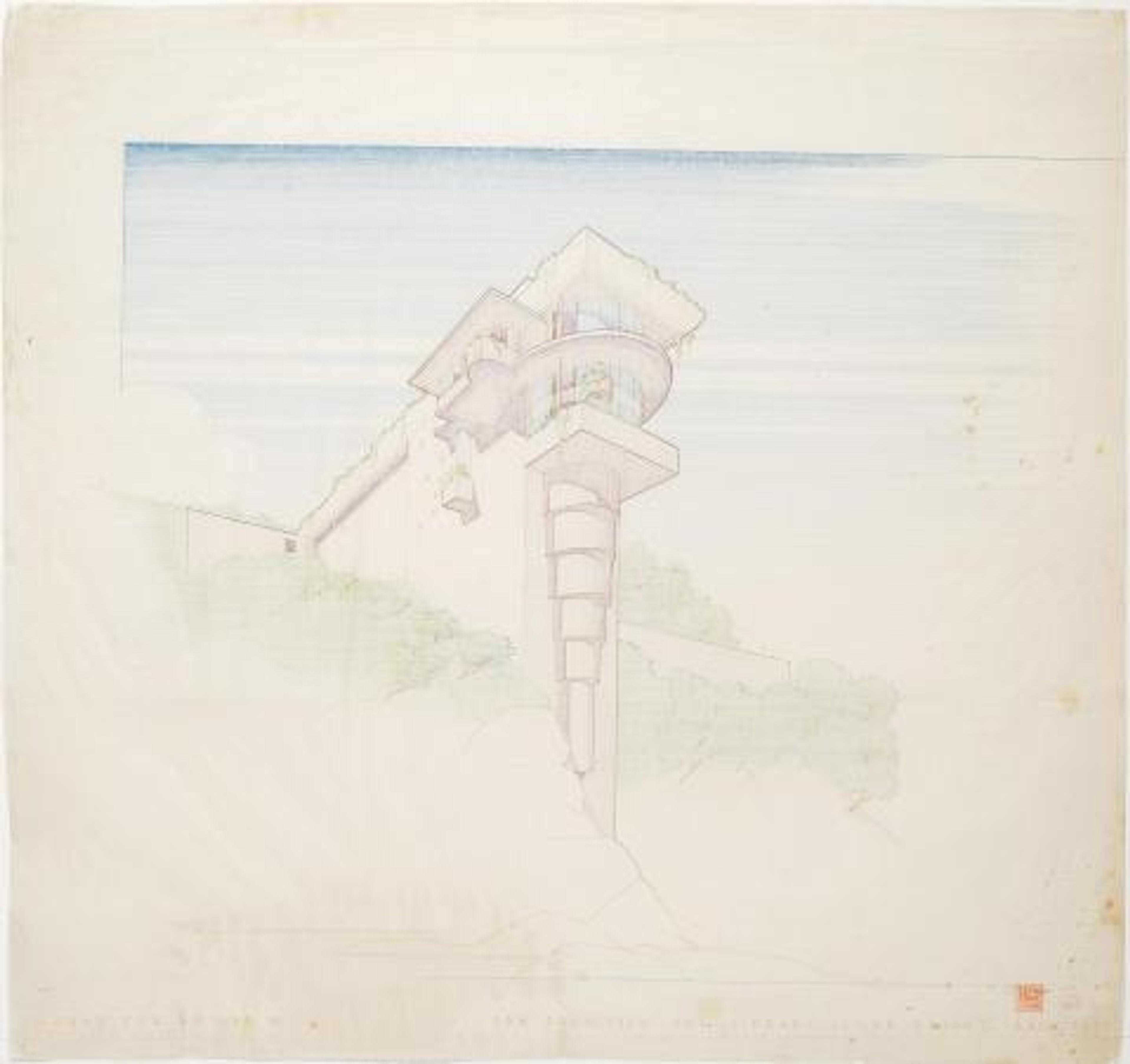 Frank Lloyd Wright  Architectural Drawings by Frank Lloyd Wright