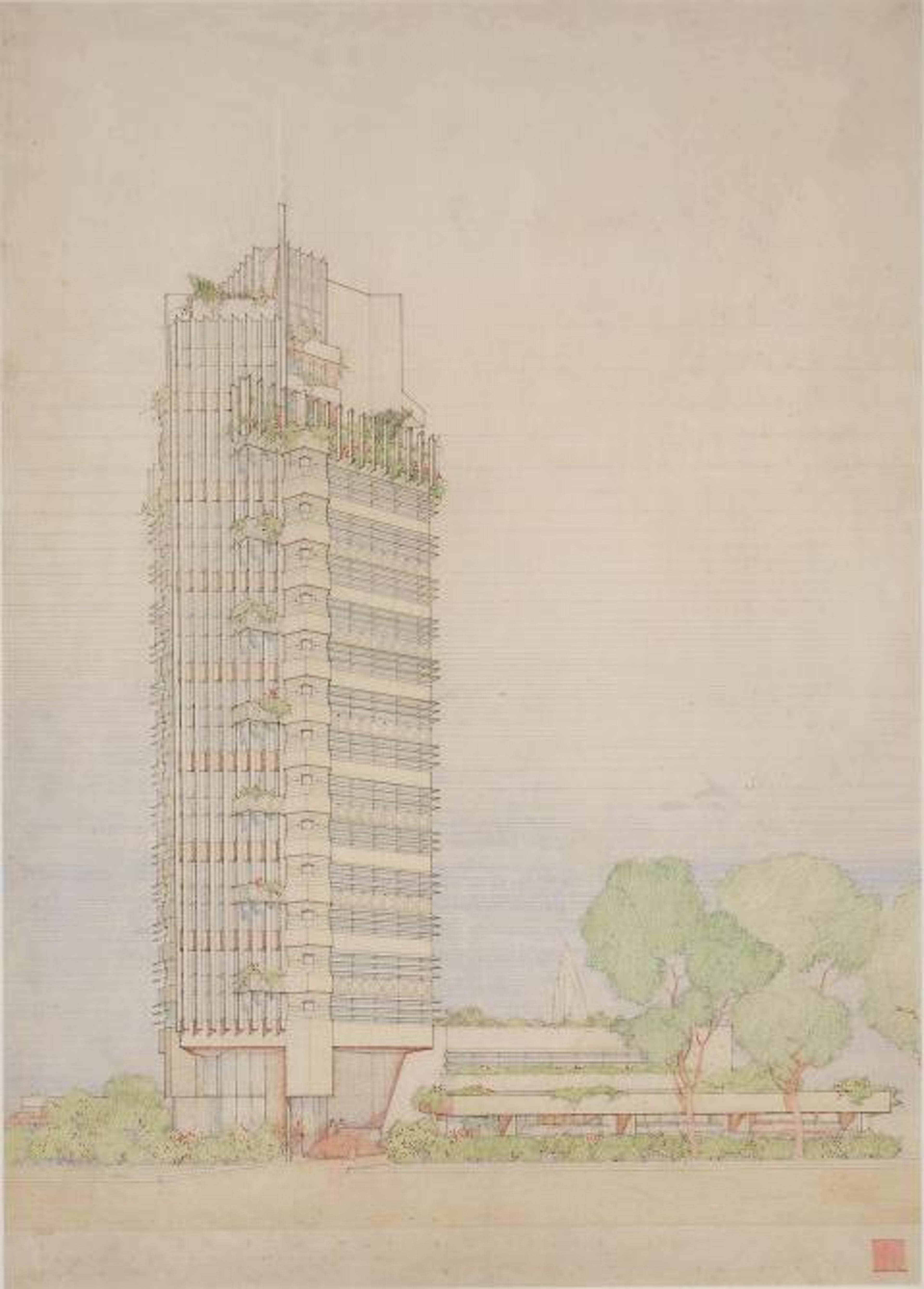 Frank Lloyd Wright  Architectural Drawings by Frank Lloyd Wright