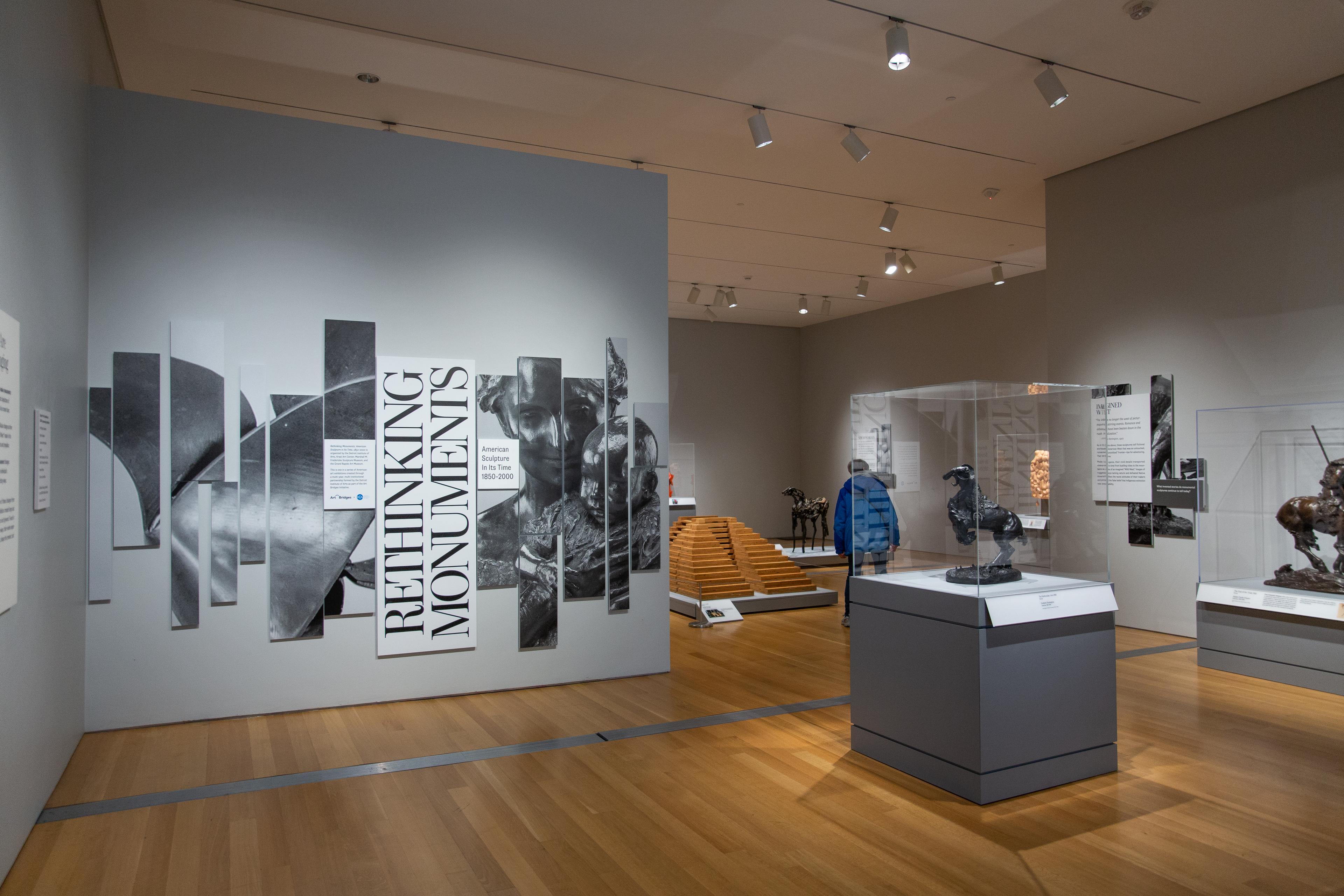 "Rethinking Monuments" featured nearly 20 sculptures ranging from 1850 to 2000