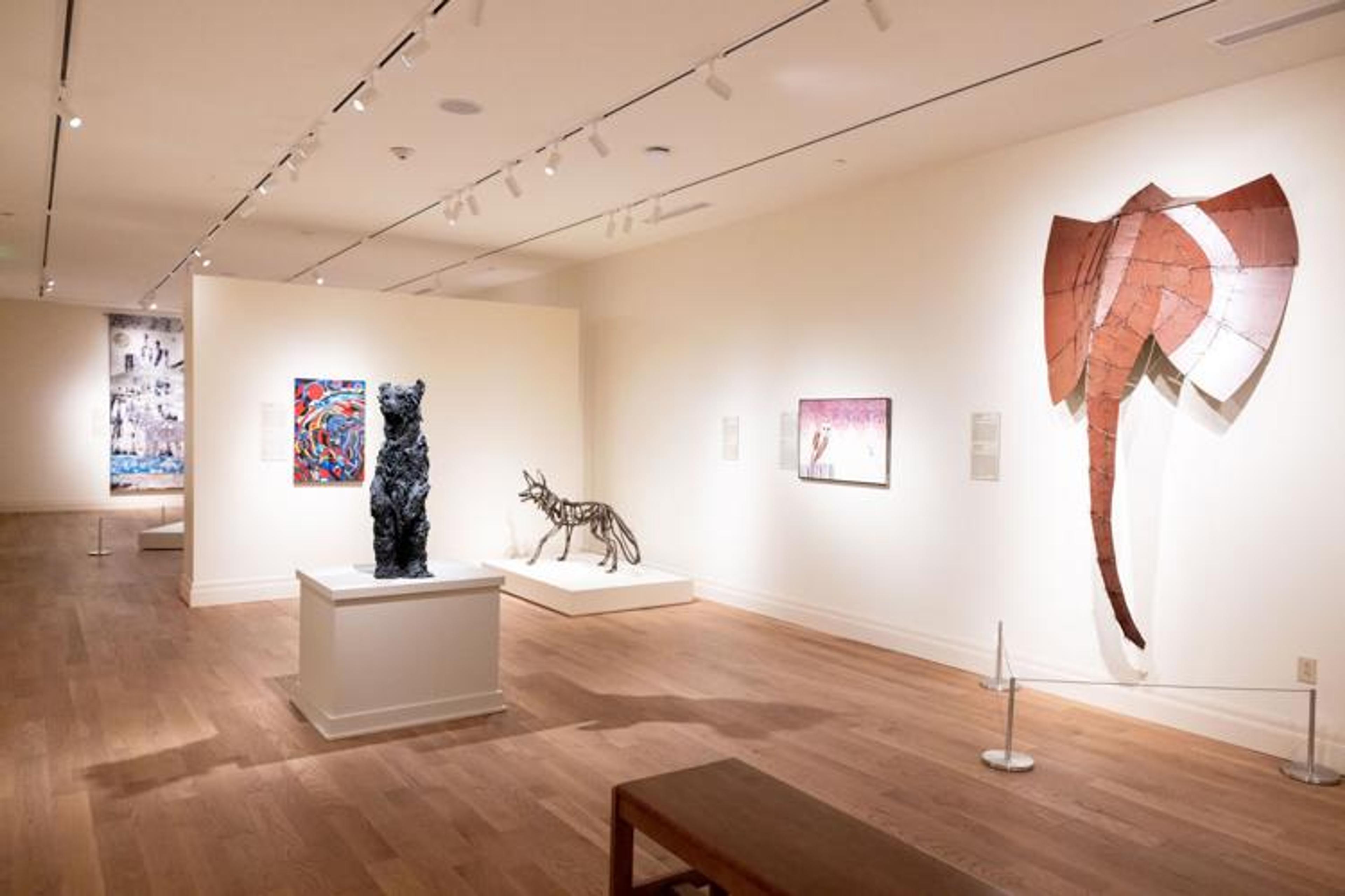 The National Museum of Wildlife Art’s exhibit “Un/Common Selections,” featuring some 50 works from its permanent collection, is on a nationwide tour that started this winter at the Gibbes Museum of Art in Charleston, South Carolina.
