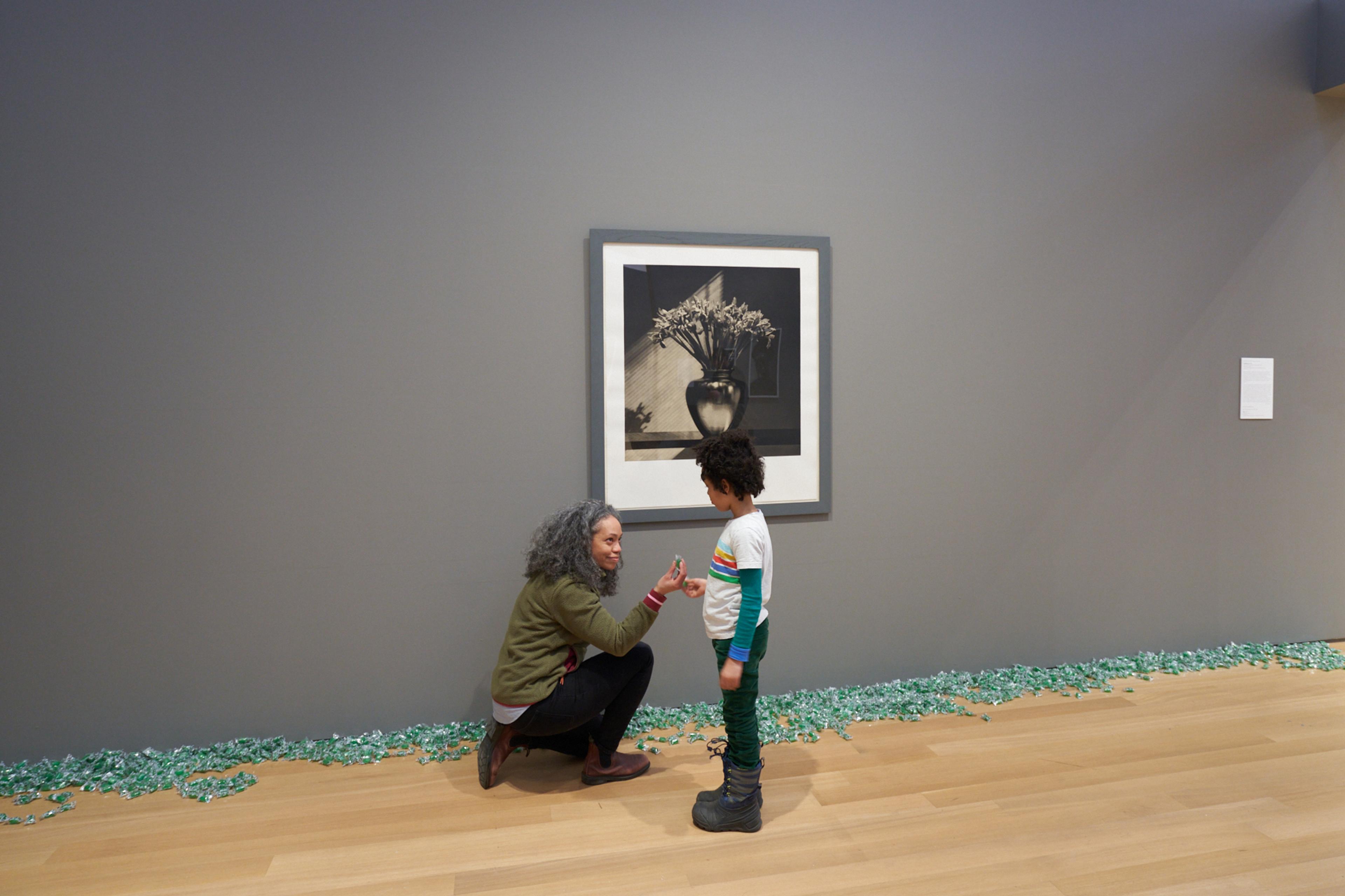 Felix Gonzalez-Torres  "Untitled" (L.A.) installation Kenyon College Gambier Ohio