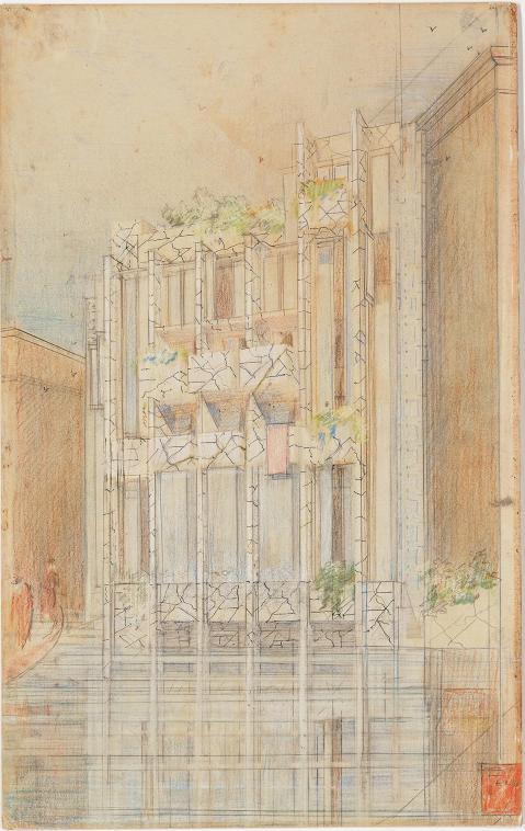 Frank Lloyd Wright - Architectural Drawings