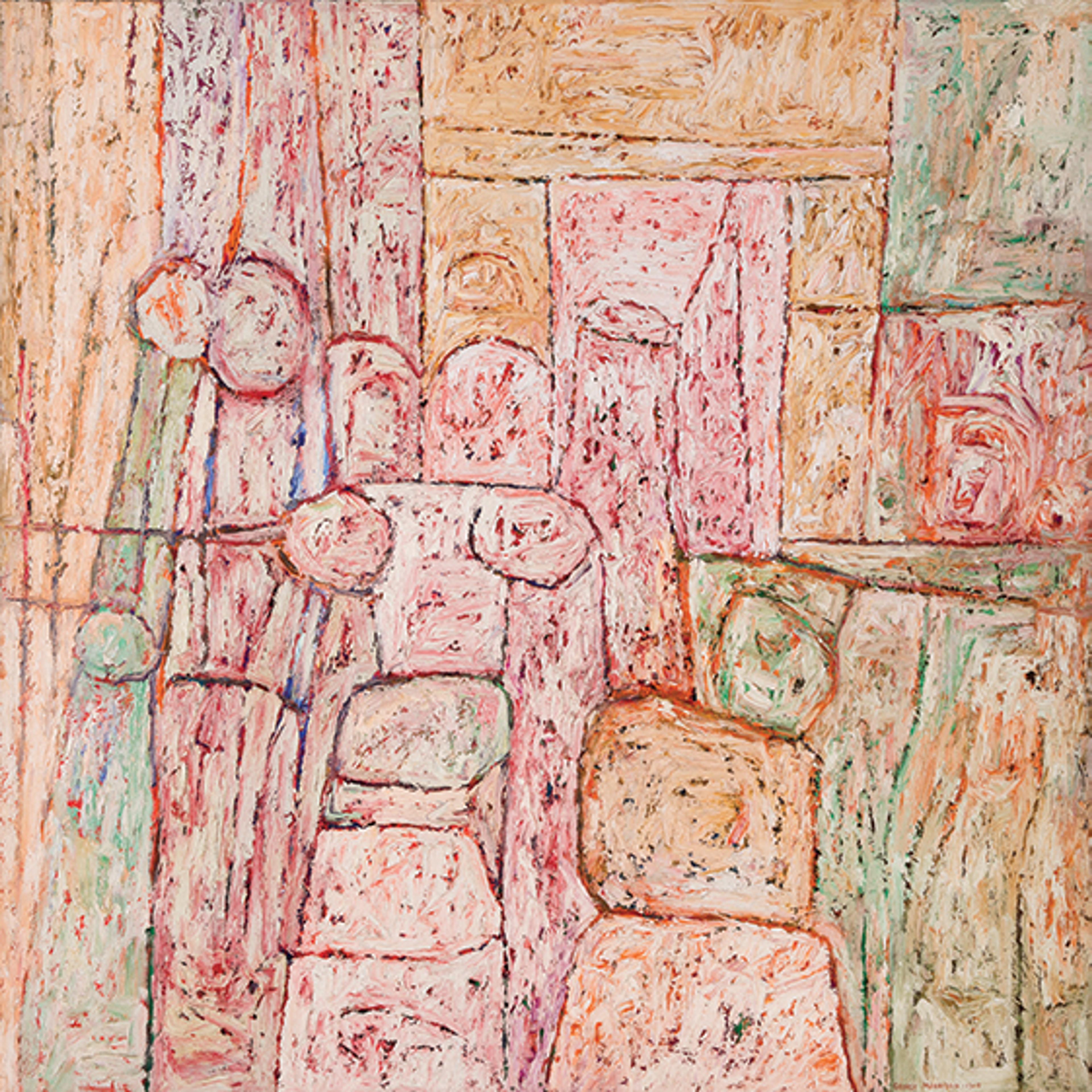 George Morrison Wahwahtehgonagabo Chippewa White Painting No. 1