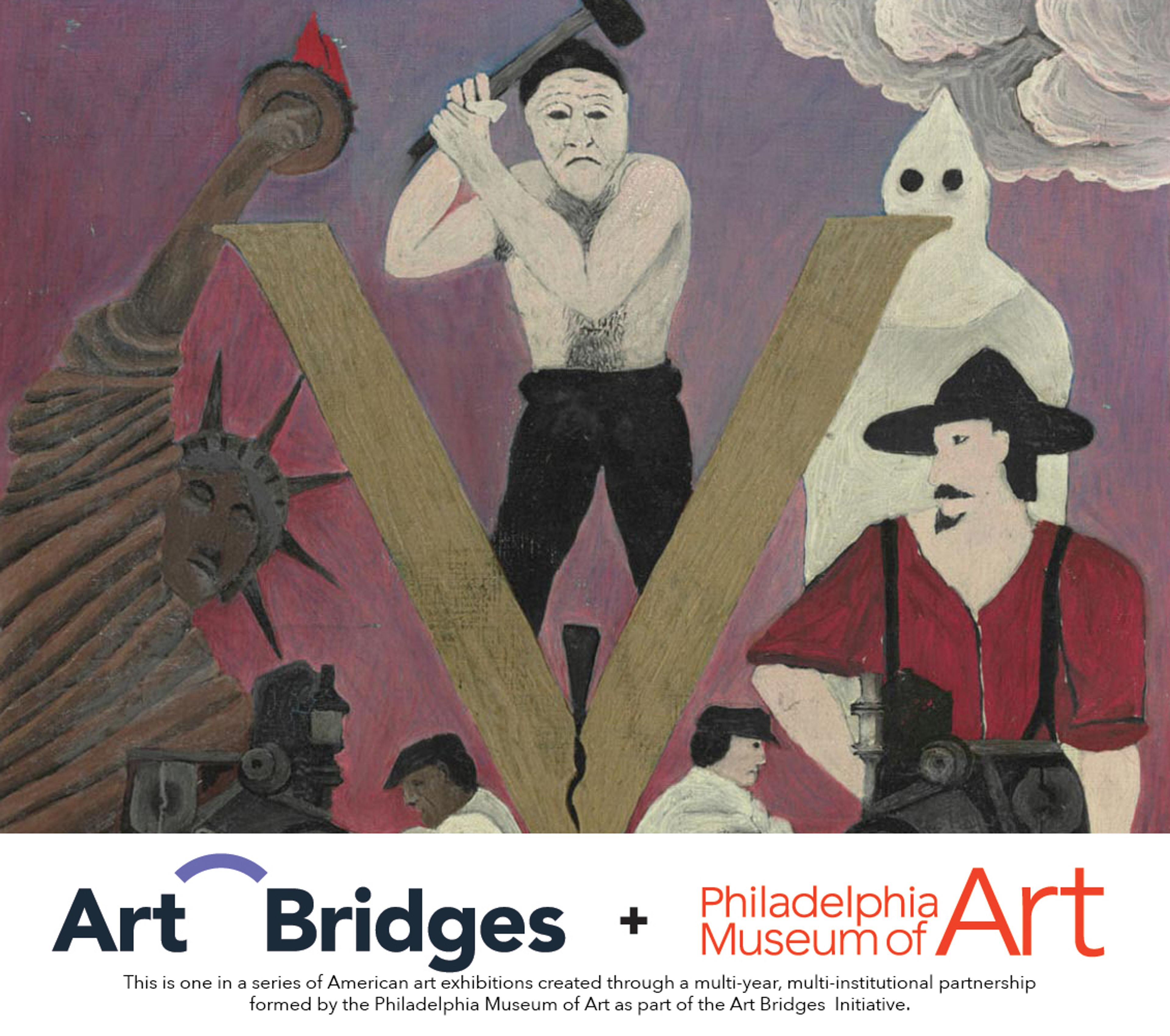 Art Bridges Philadelphia Museum of Art Horace Pippin: Racism and War Exhibition