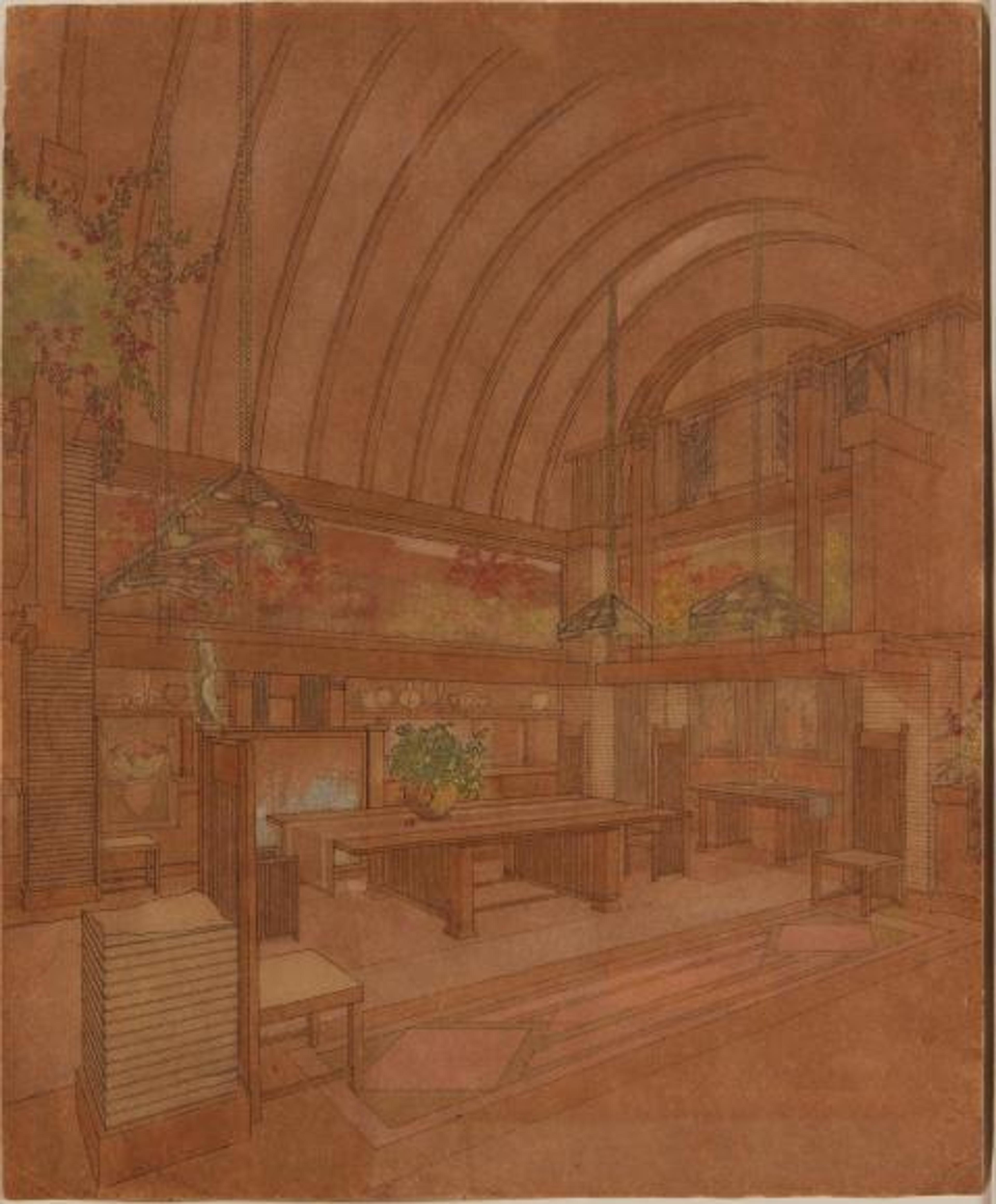 Frank Lloyd Wright  Architectural Drawings by Frank Lloyd Wright