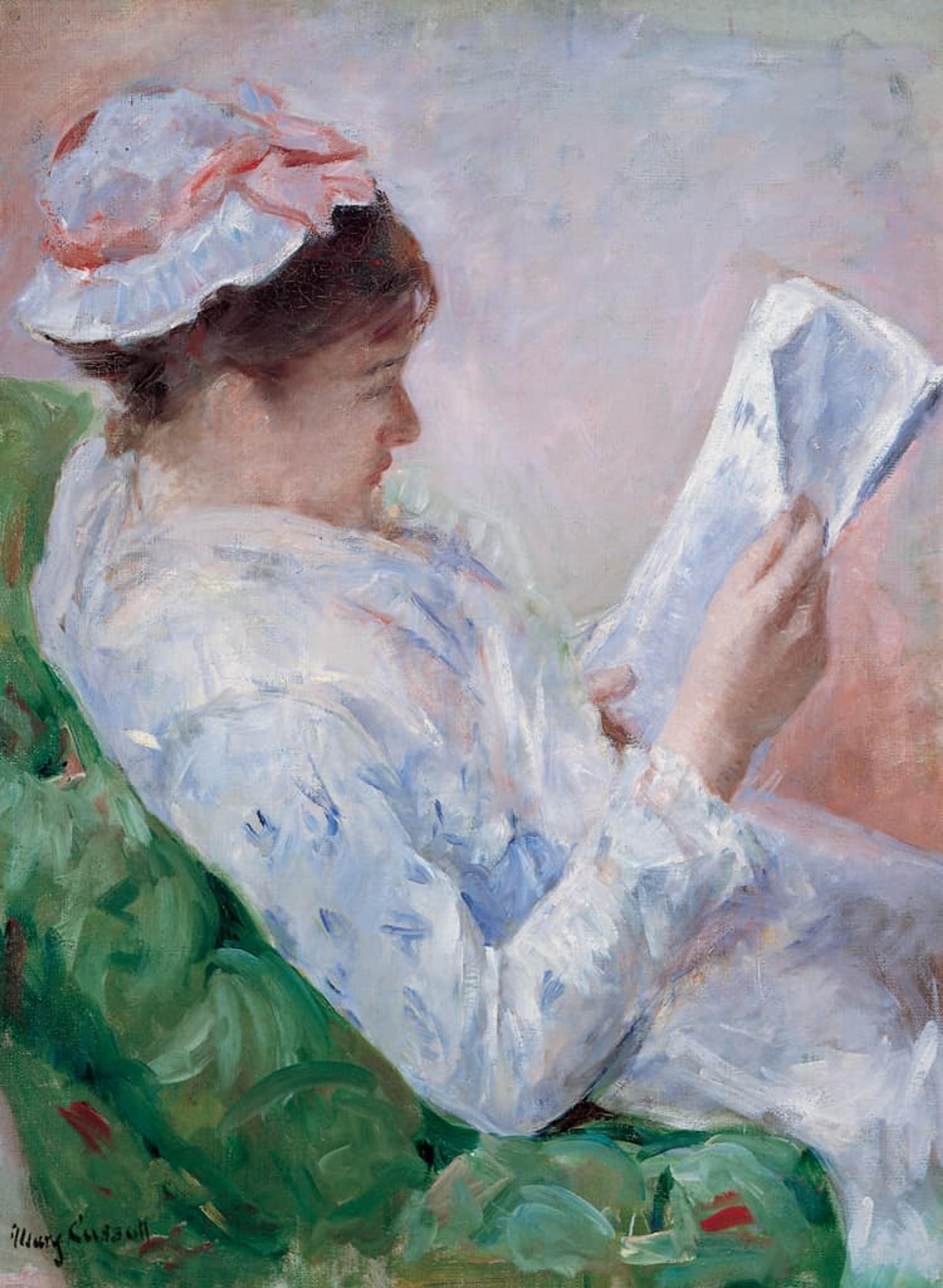 Mary Cassatt Woman Reading