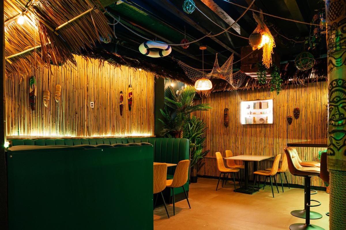 Designed for laid-back nights and great cocktails