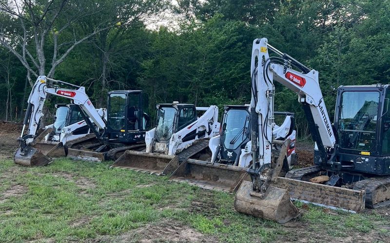 Bobcat mini excavators