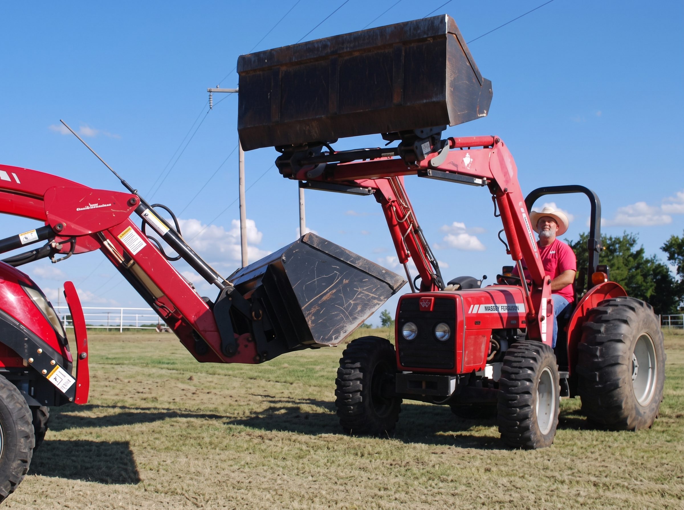 Tractors ready for winter work