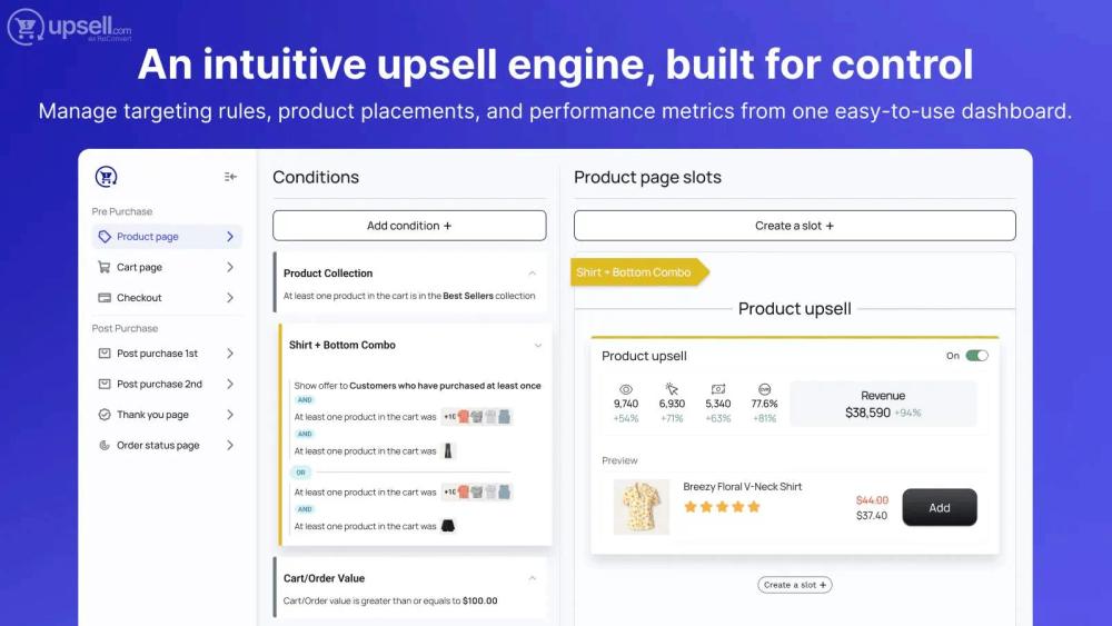 Banner of Upsell.com
