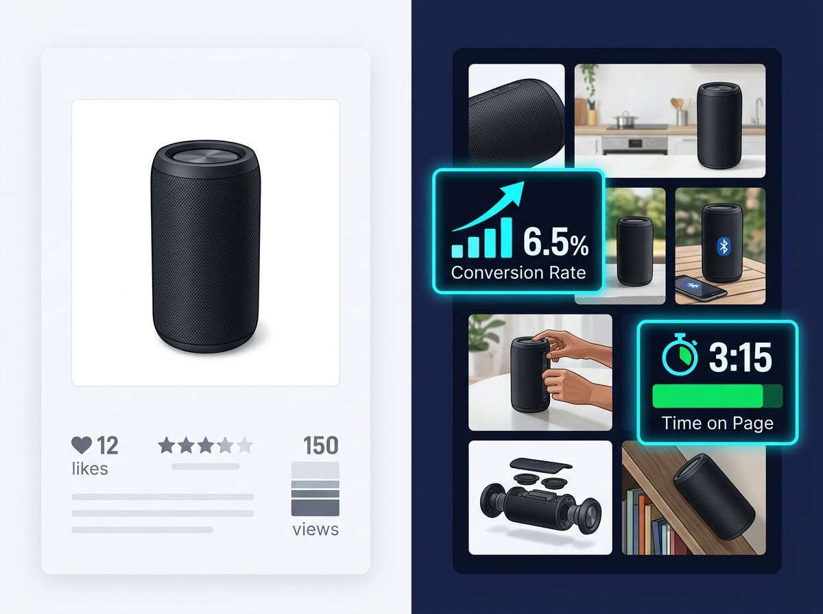 Why product image quantity directly impacts conversion rate