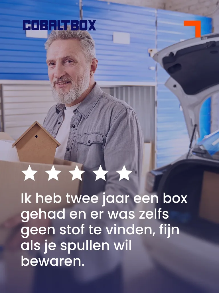 Cobalt Box opslagruimte