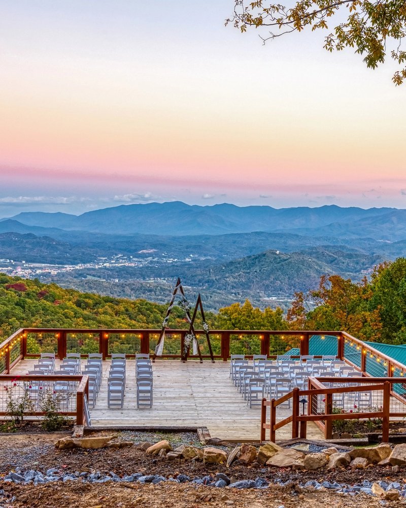 Outdoor Ceremony & Reception Deck