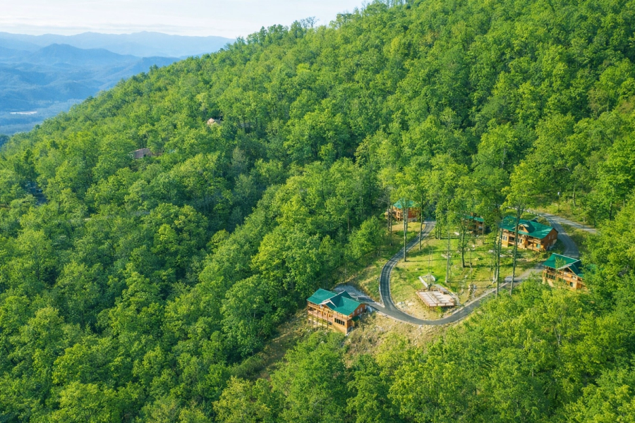 Bluff Mountain Aerial