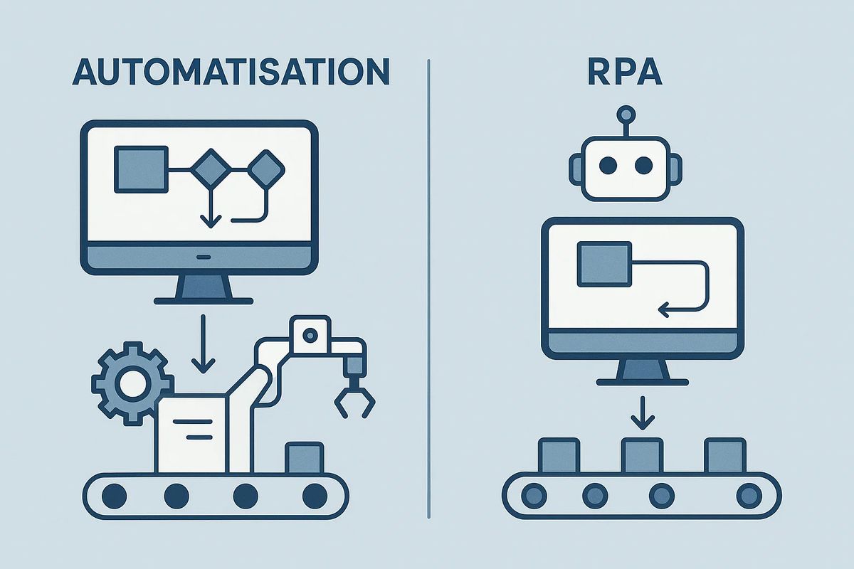 automatisation vs RPA