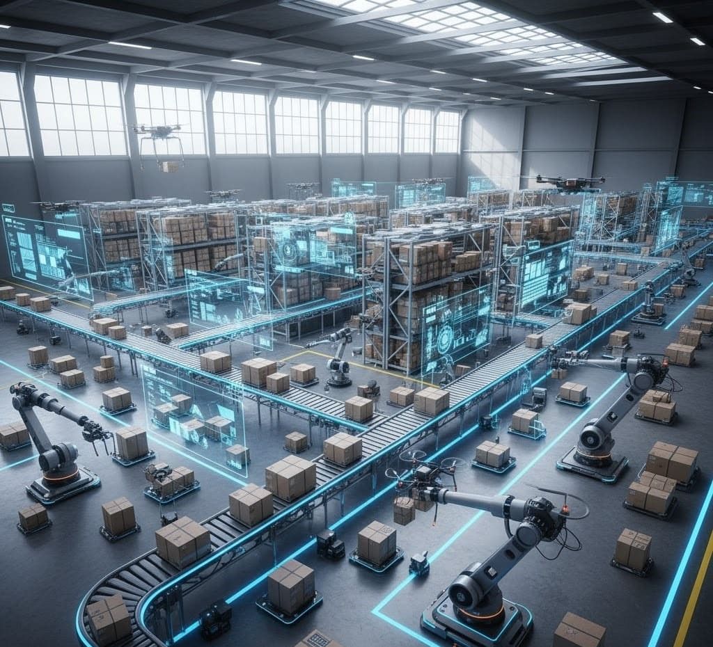 automatisation e-commerce entrepôt