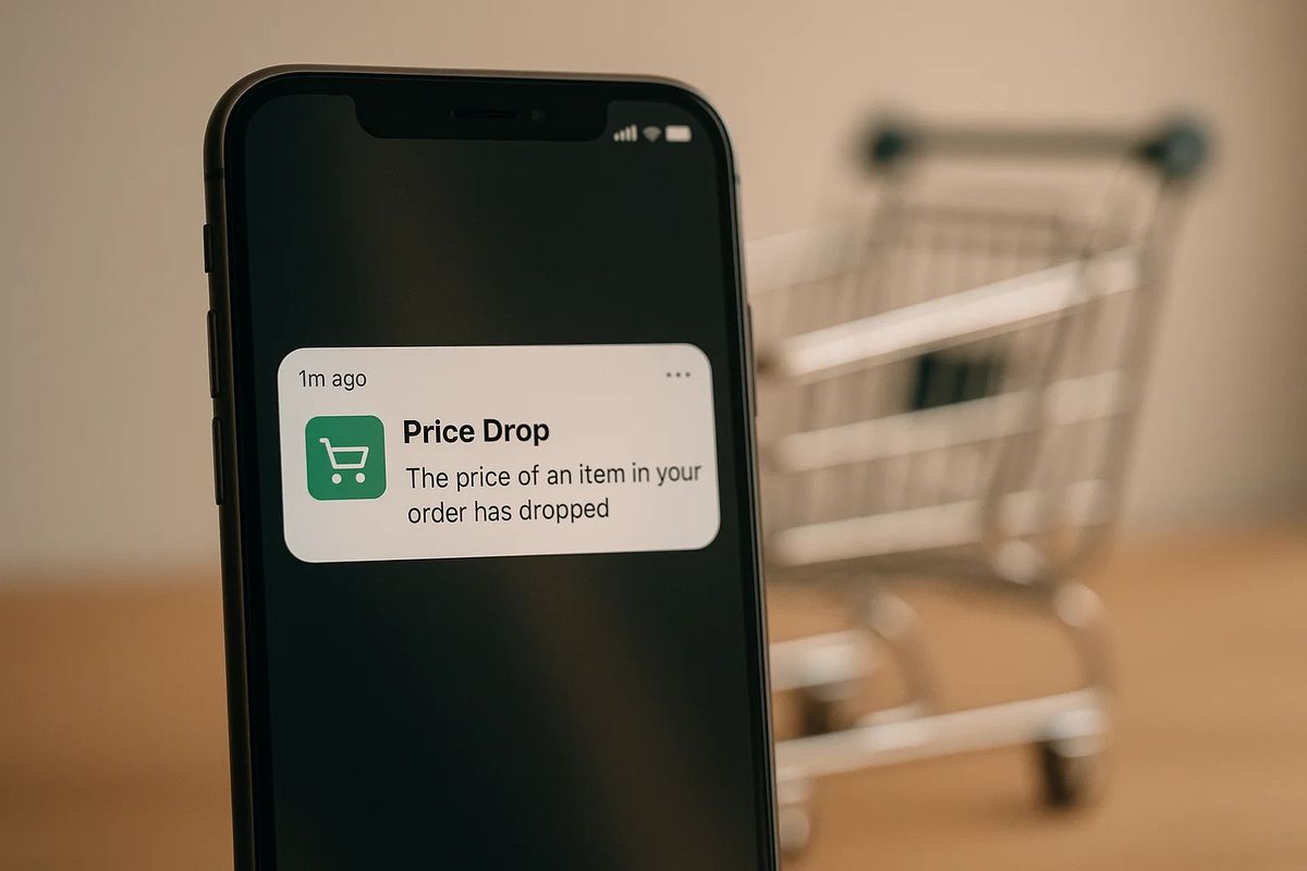 Workflow déclencheur prix réduit