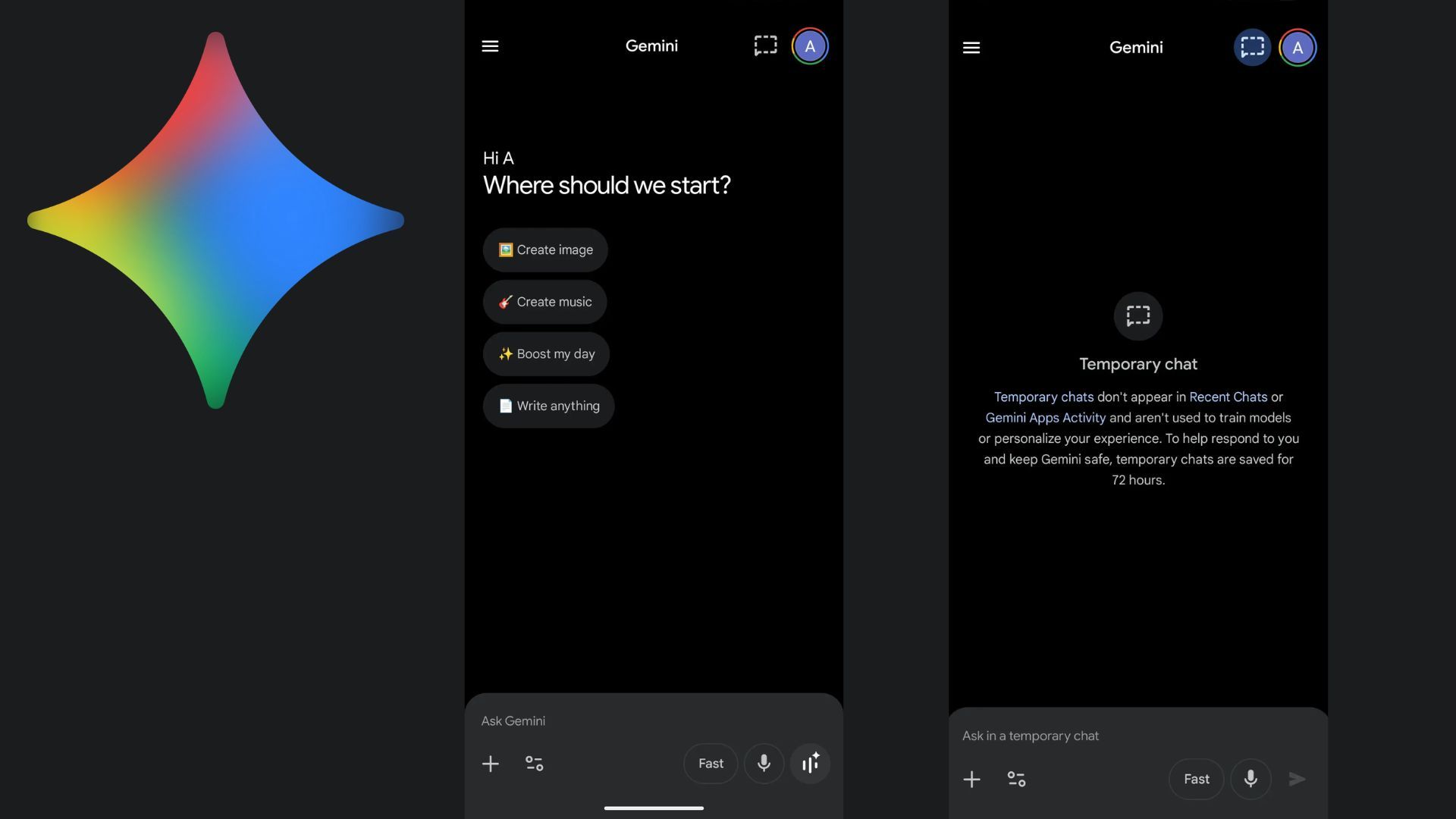 Google Makes Gemini’s Temporary Chat a Main Feature