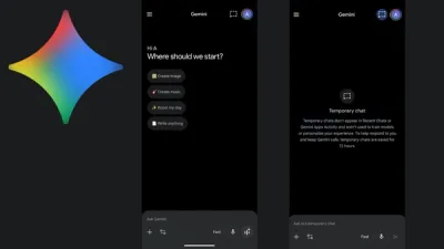 Google Makes Gemini’s Temporary Chat a Main Feature