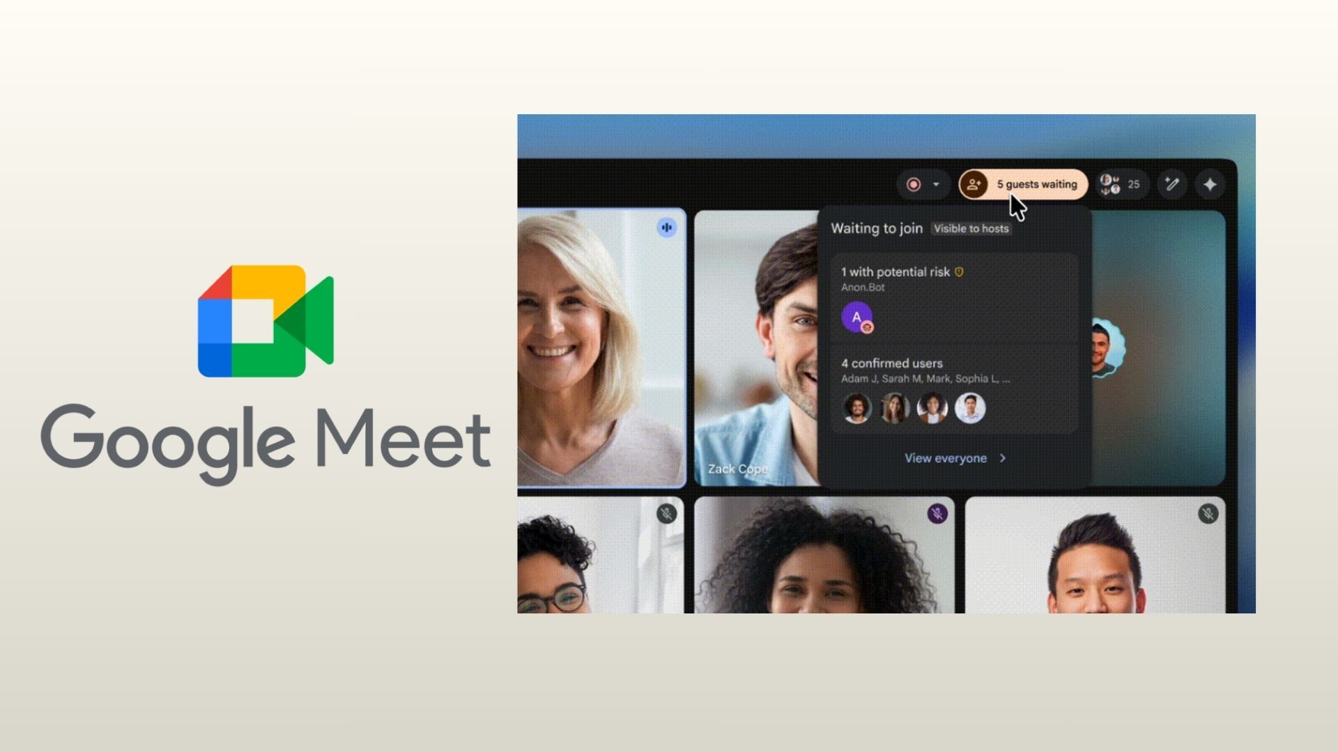 Google Meet Introduces "Safeguarded Guest Admit"