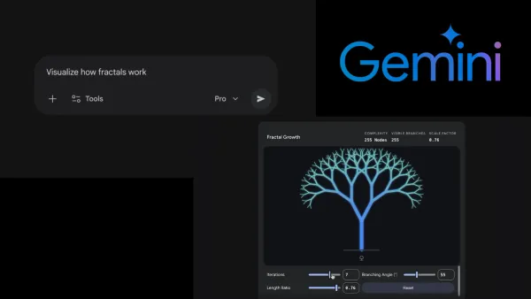 Gemini Now Generates 3D Simulations