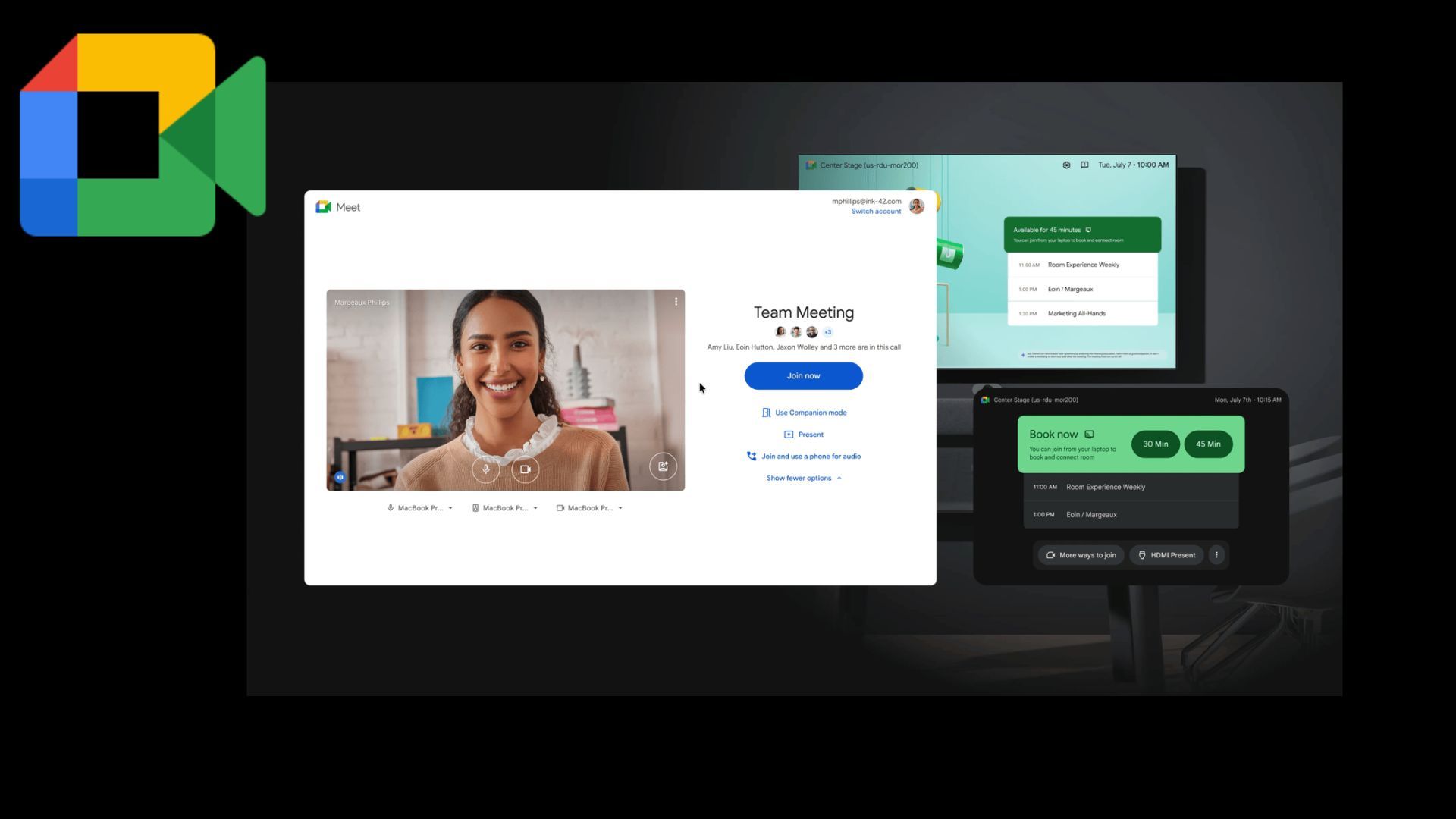 One-Tap Meetings: Google Unveils "Connect Room" for Meet Hardware