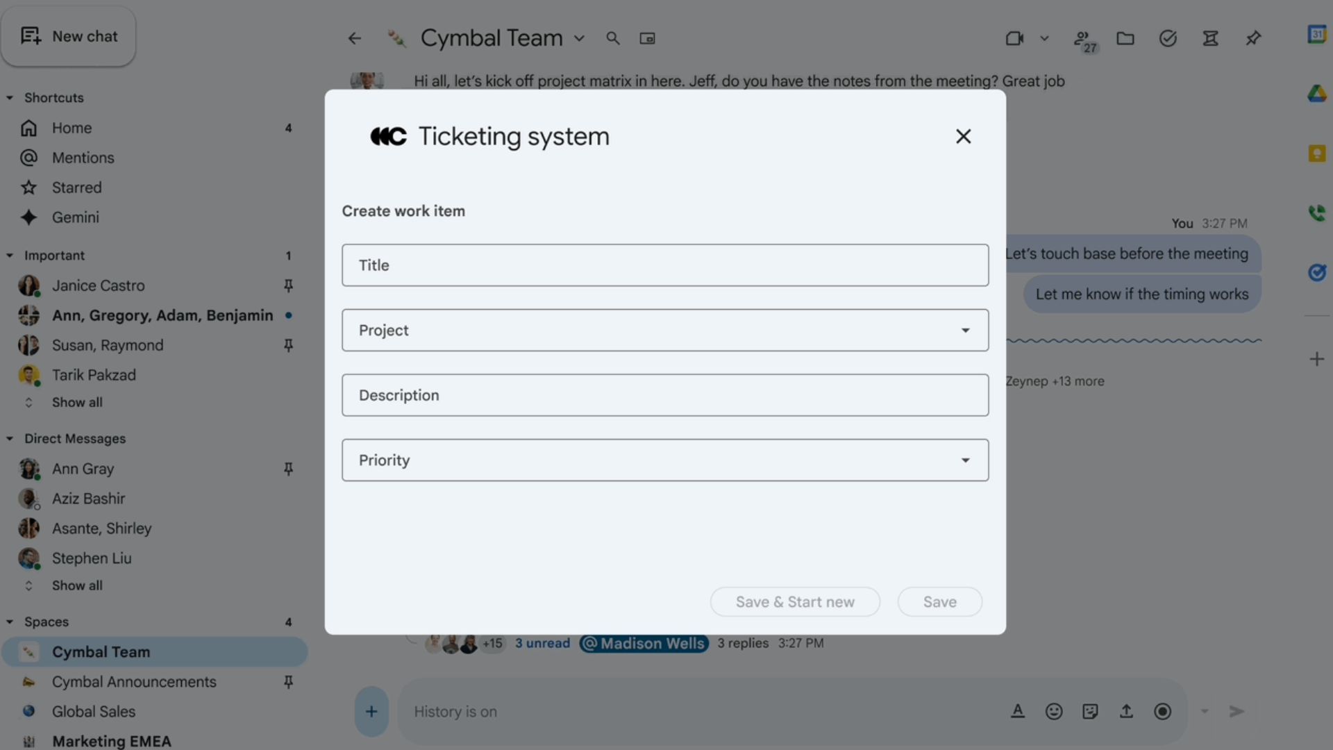Google Chat Apps Get a Power Upgrade with "Real-Time" Dynamic Menus
