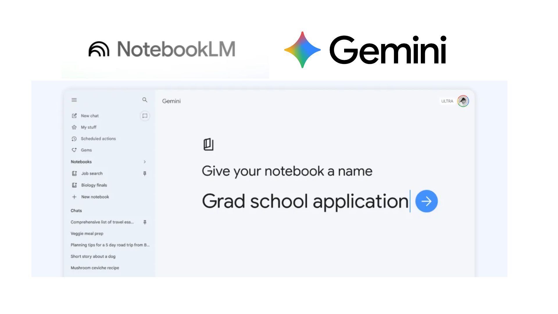 "Notebooks" Now Sync Across Gemini and NotebookLM