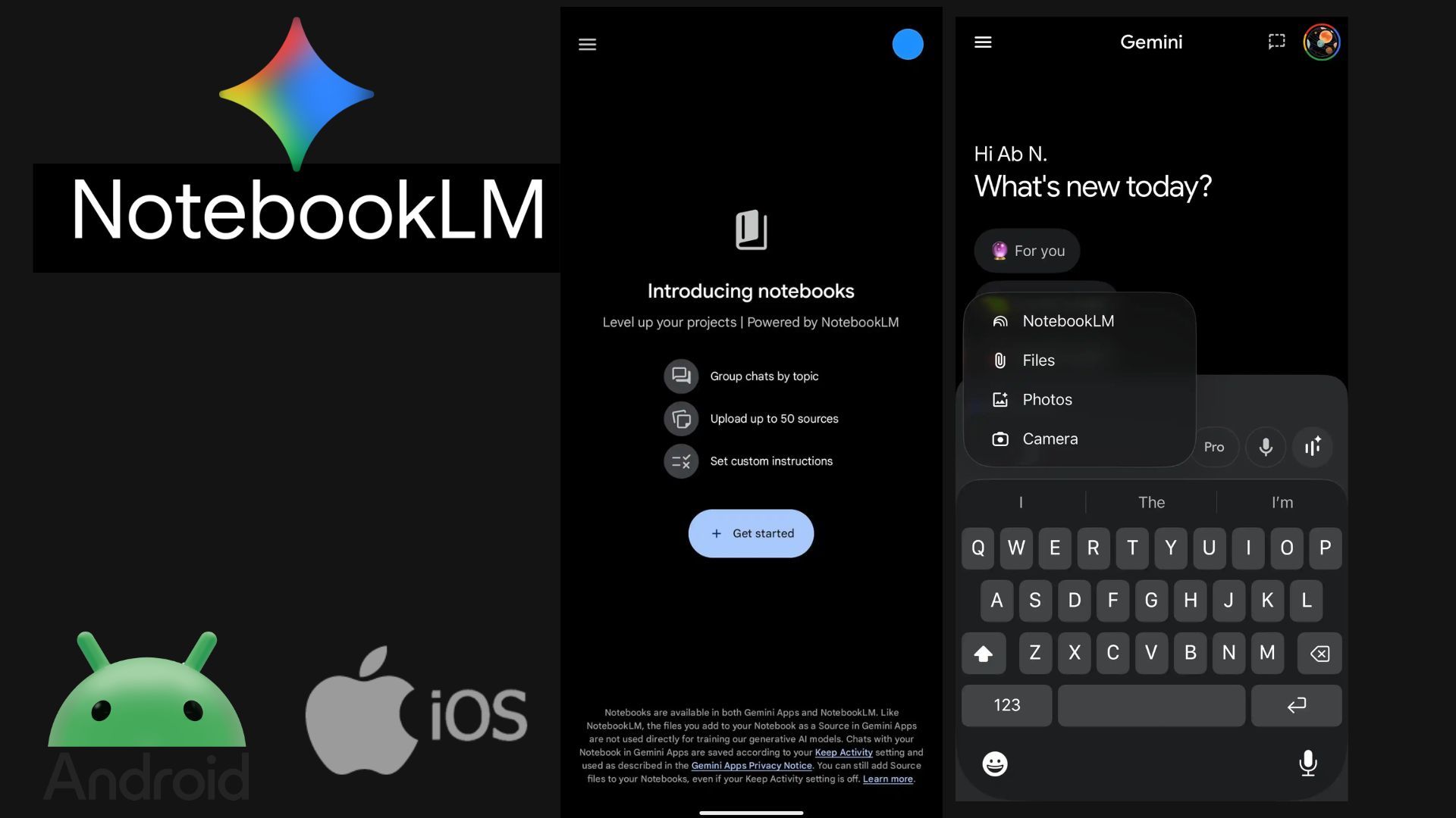 Gemini Notebooks Officially Launch on Android & iOS 