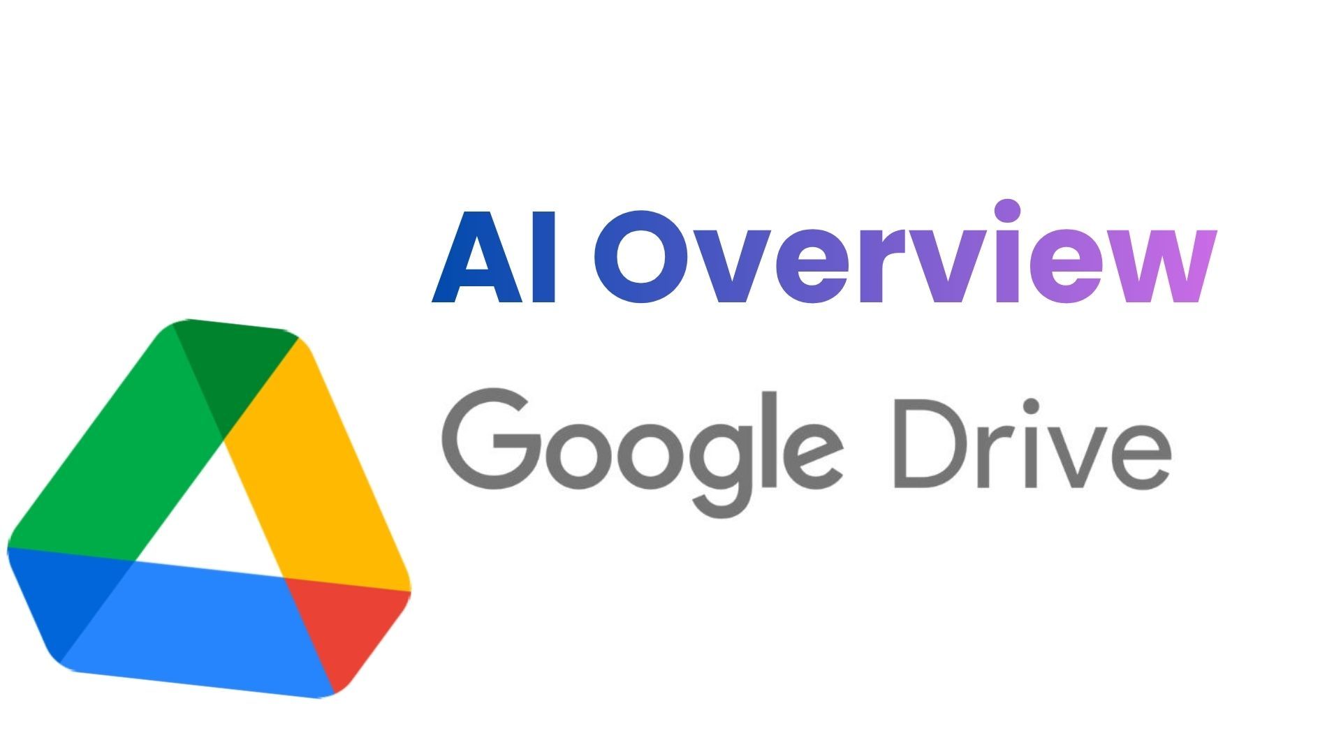 Search Smarter: AI Overviews are Now Live in Google Drive