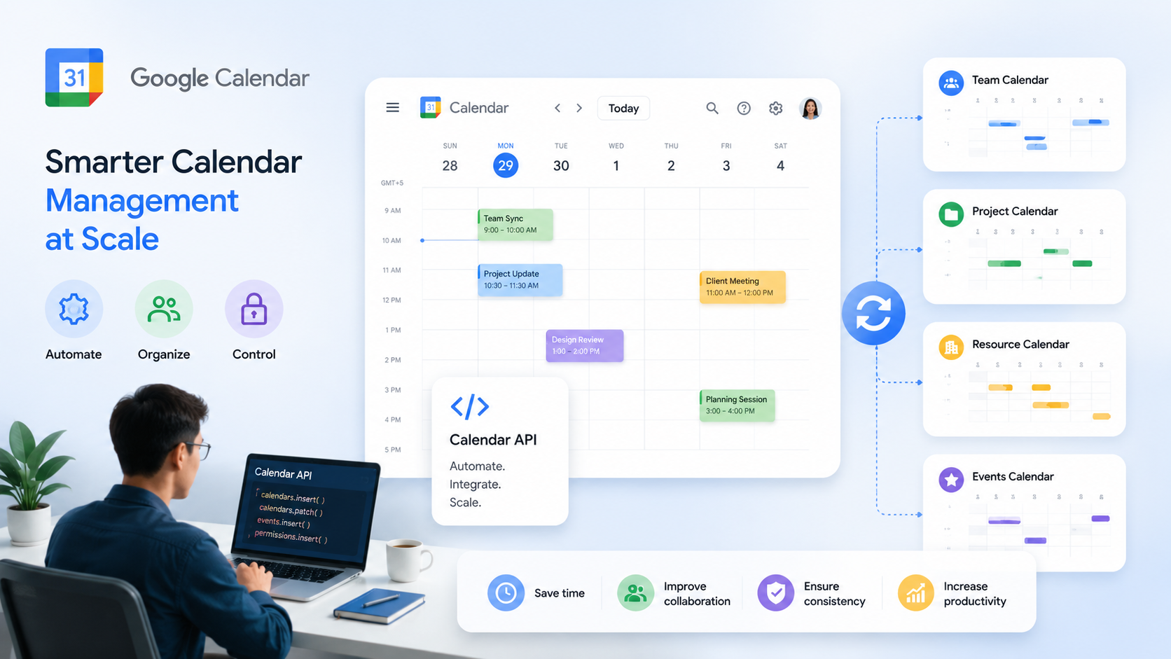 Google Calendar API Adds More Flexibility for Managing Secondary Calendars