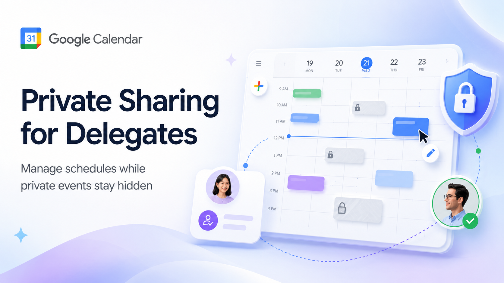 Google Calendar Could Help Executive Assistants Manage Schedules Without Seeing Private Events