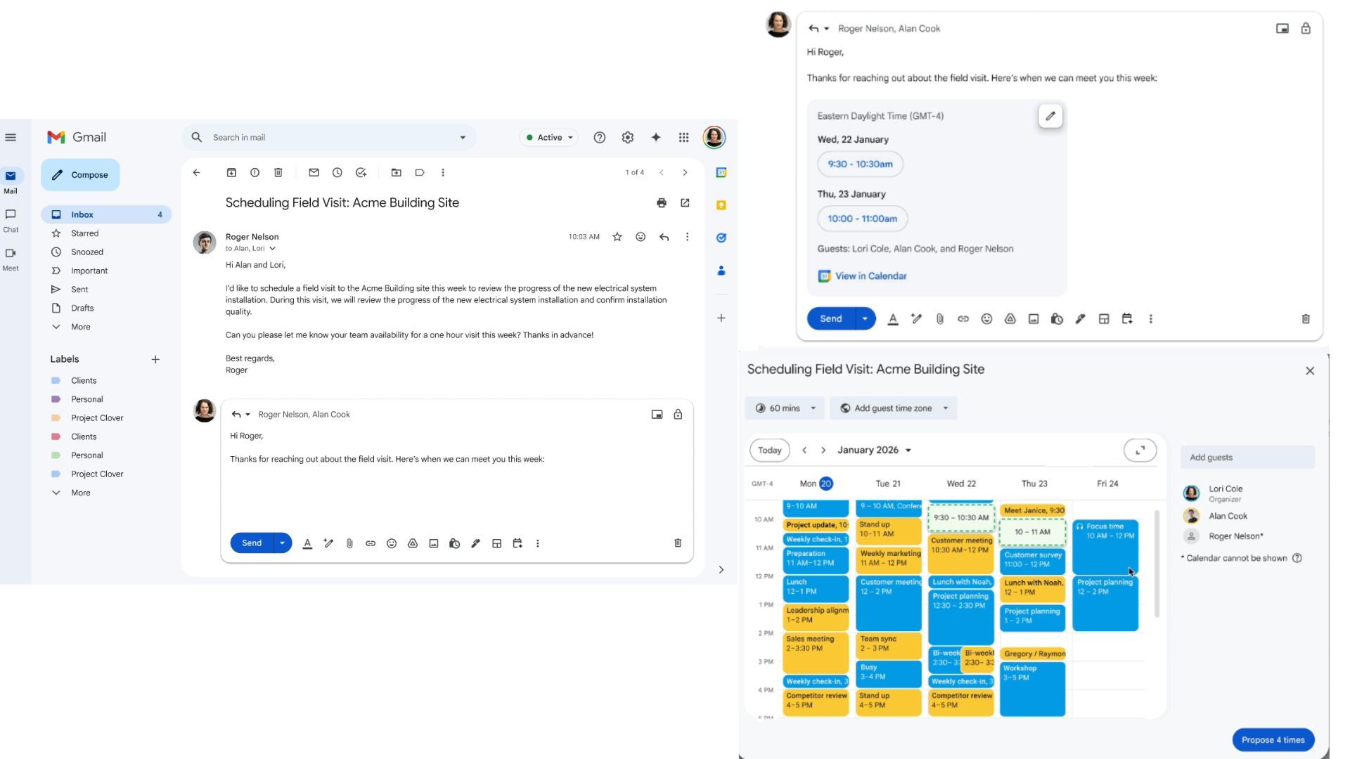 Google AI Now Handles Group Scheduling in Gmail