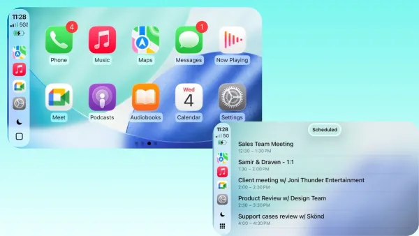 Google Meet Officially Arrives on Apple CarPlay