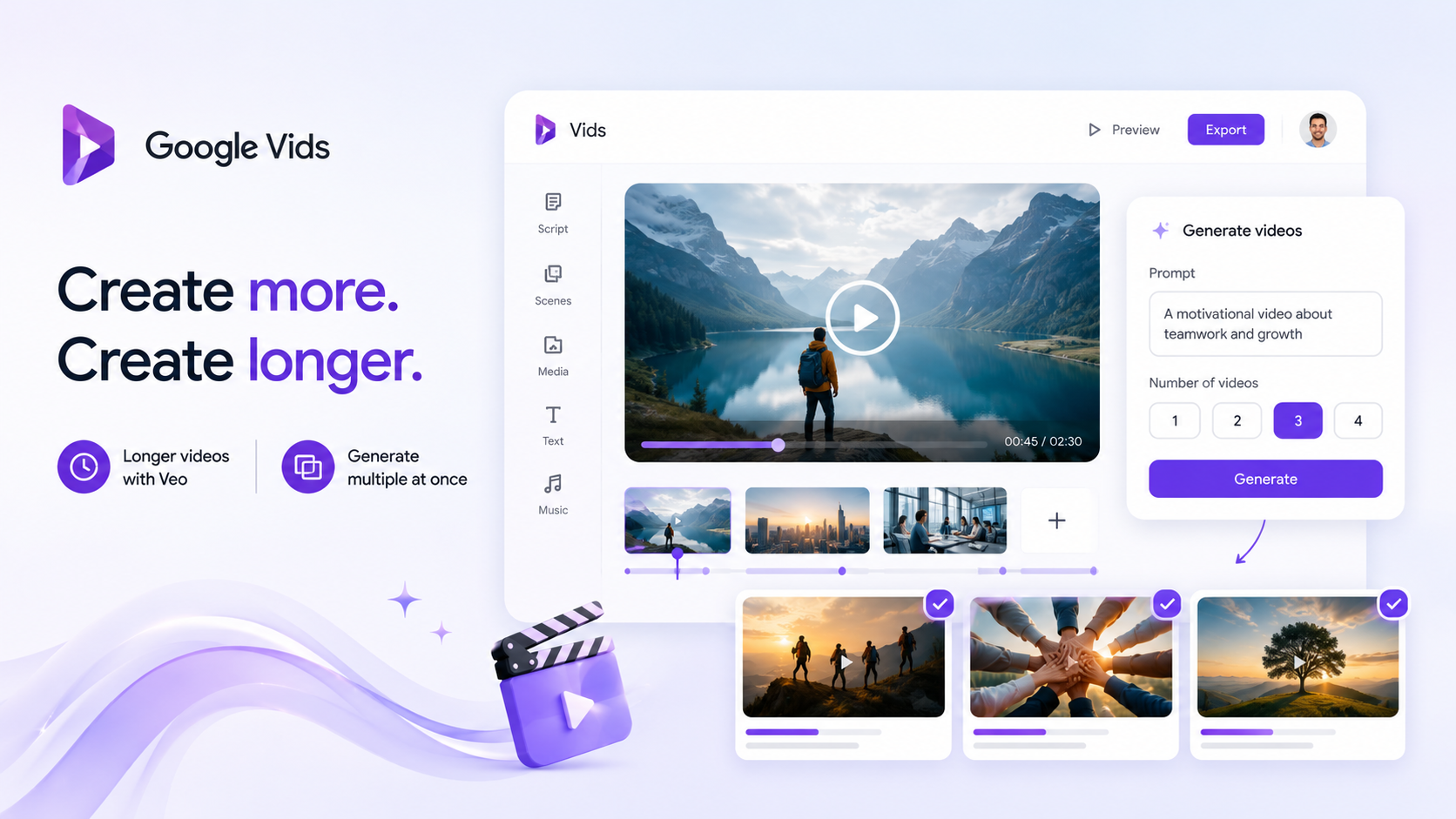  Google's latest Google Vids update introduces longer Veo-generated videos 