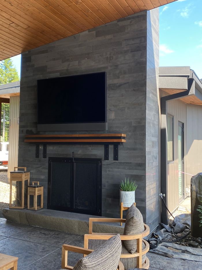 Graphite Lavastone Plank